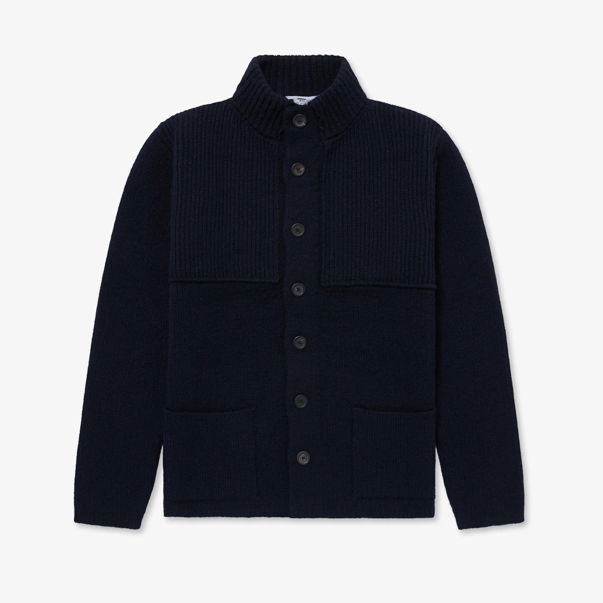 Knitted Storm Jacket - Navy