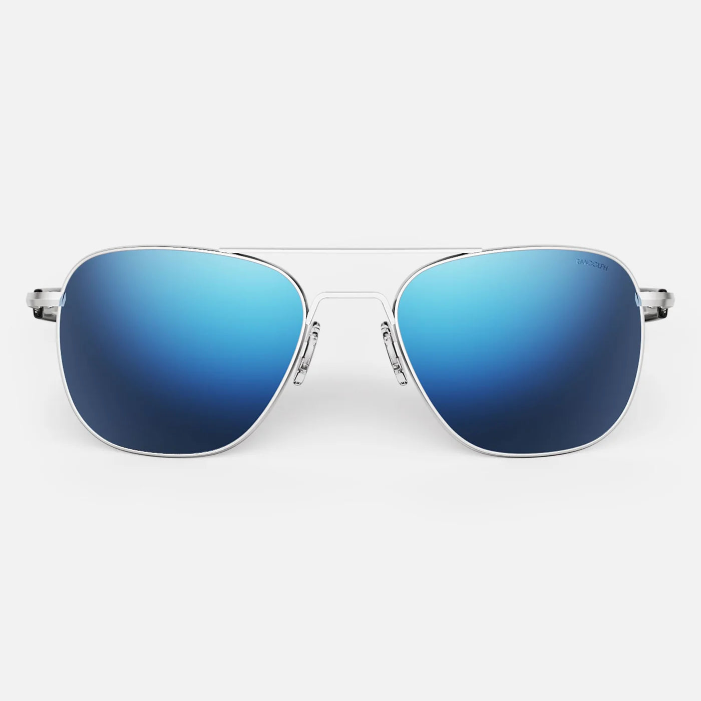 Randolph USA Aviator Matte Chrome Atlantic Blue – Old House