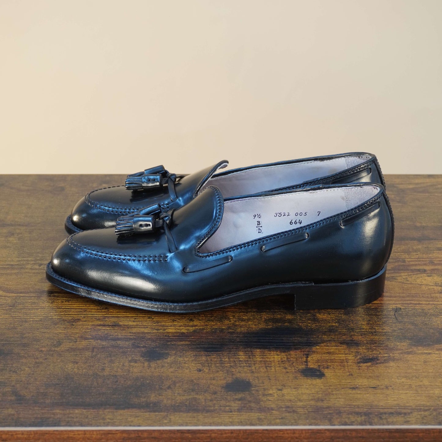 Tassel Loafers - Black Shell Cordovan