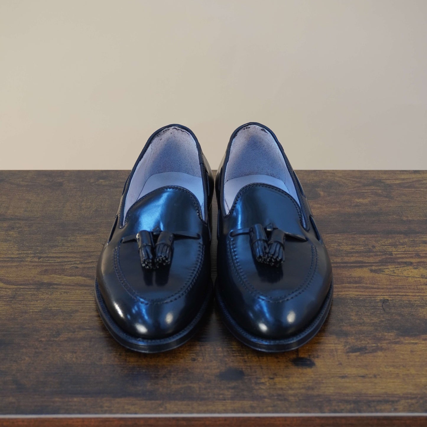 Tassel Loafers - Black Shell Cordovan