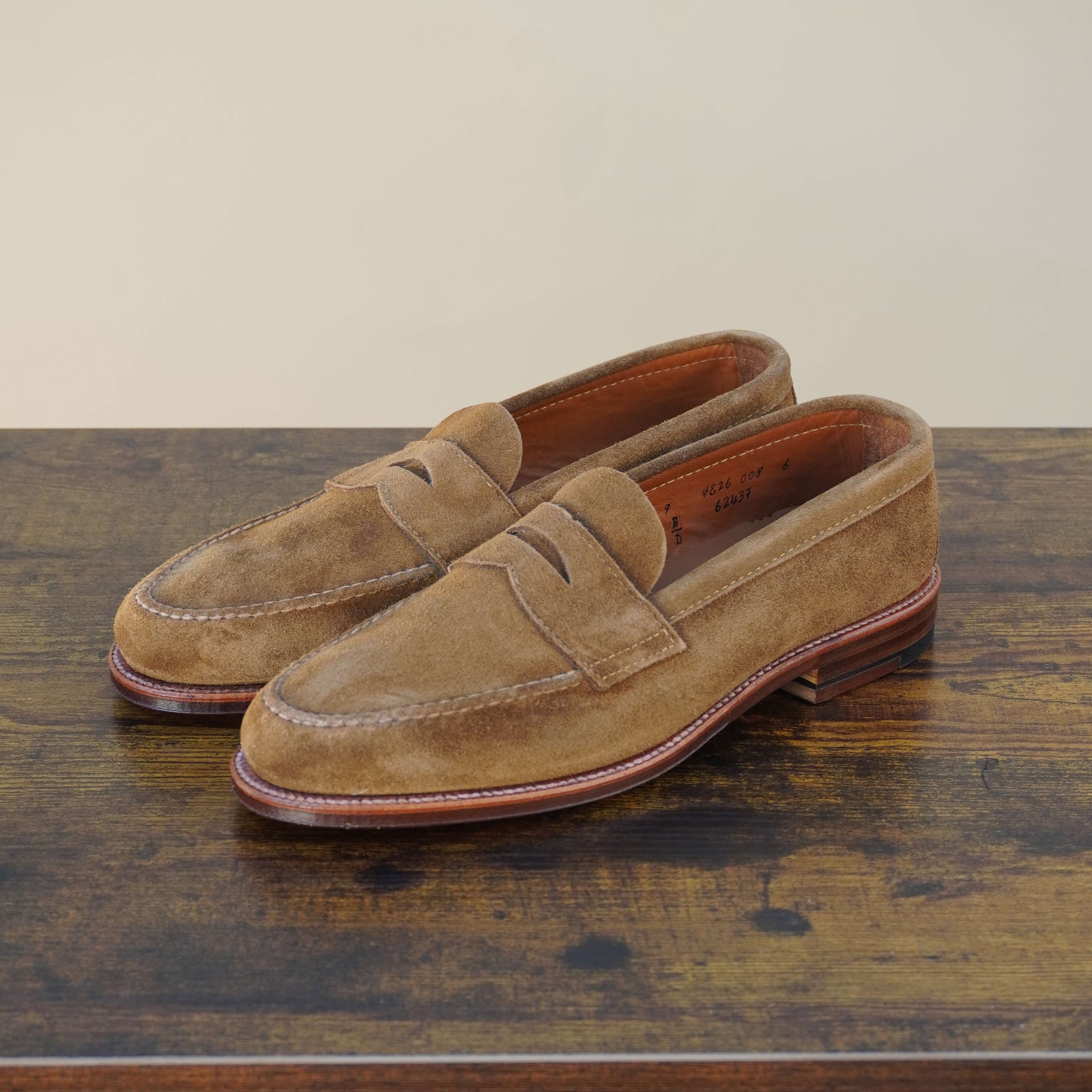 Leisure Handsewn Penny Loafer - Snuff Suede