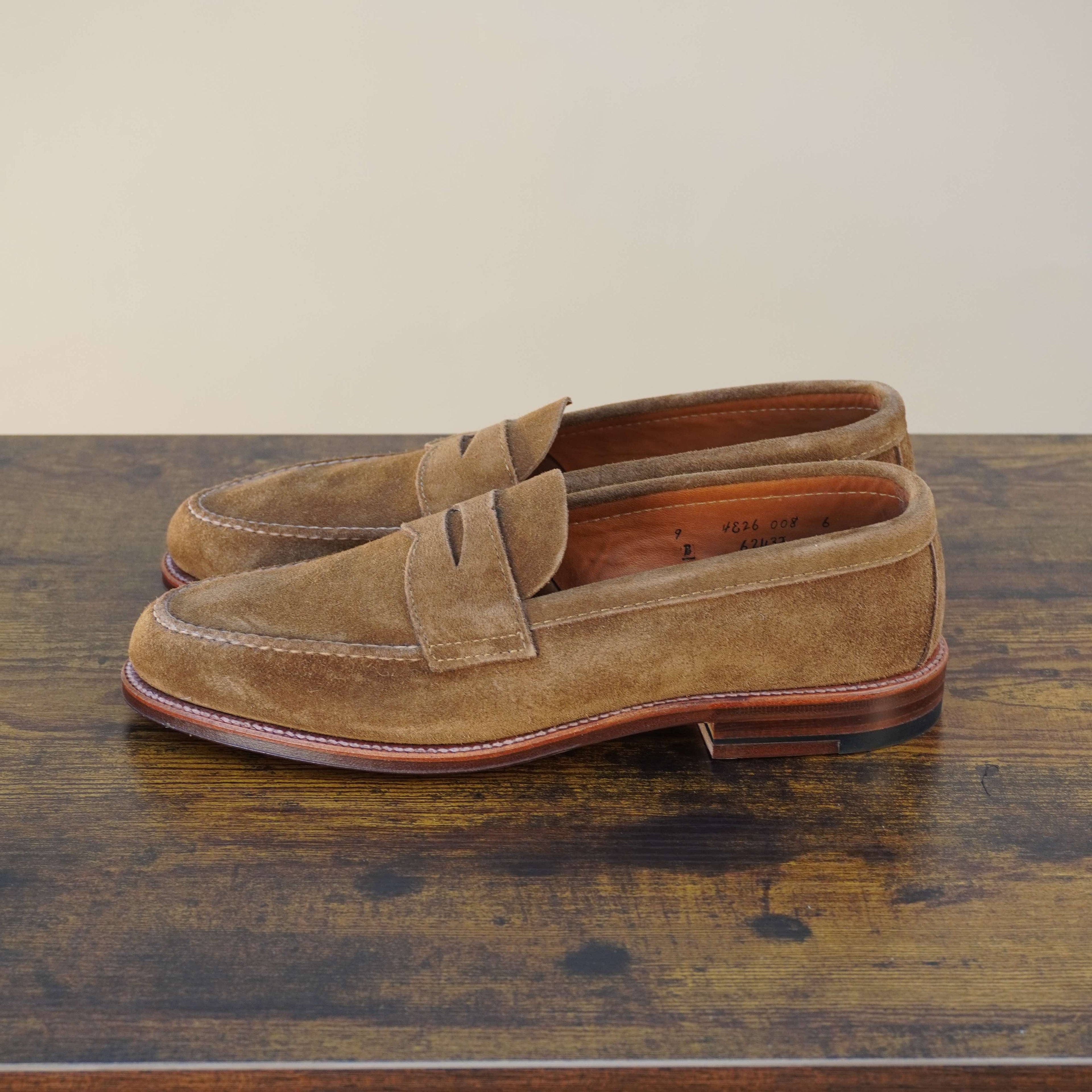 Leisure Handsewn Penny Loafer - Snuff Suede