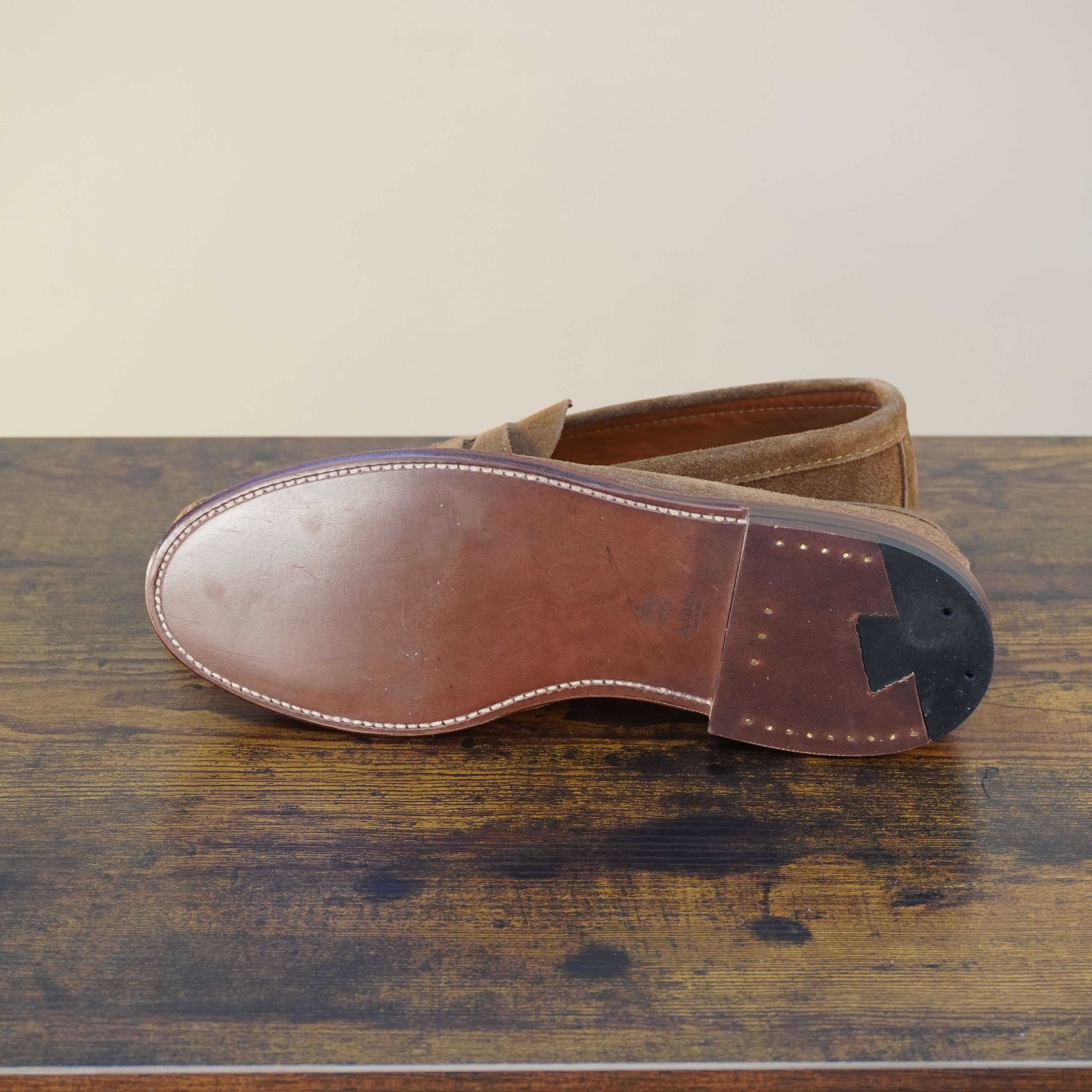 Leisure Handsewn Penny Loafer - Snuff Suede