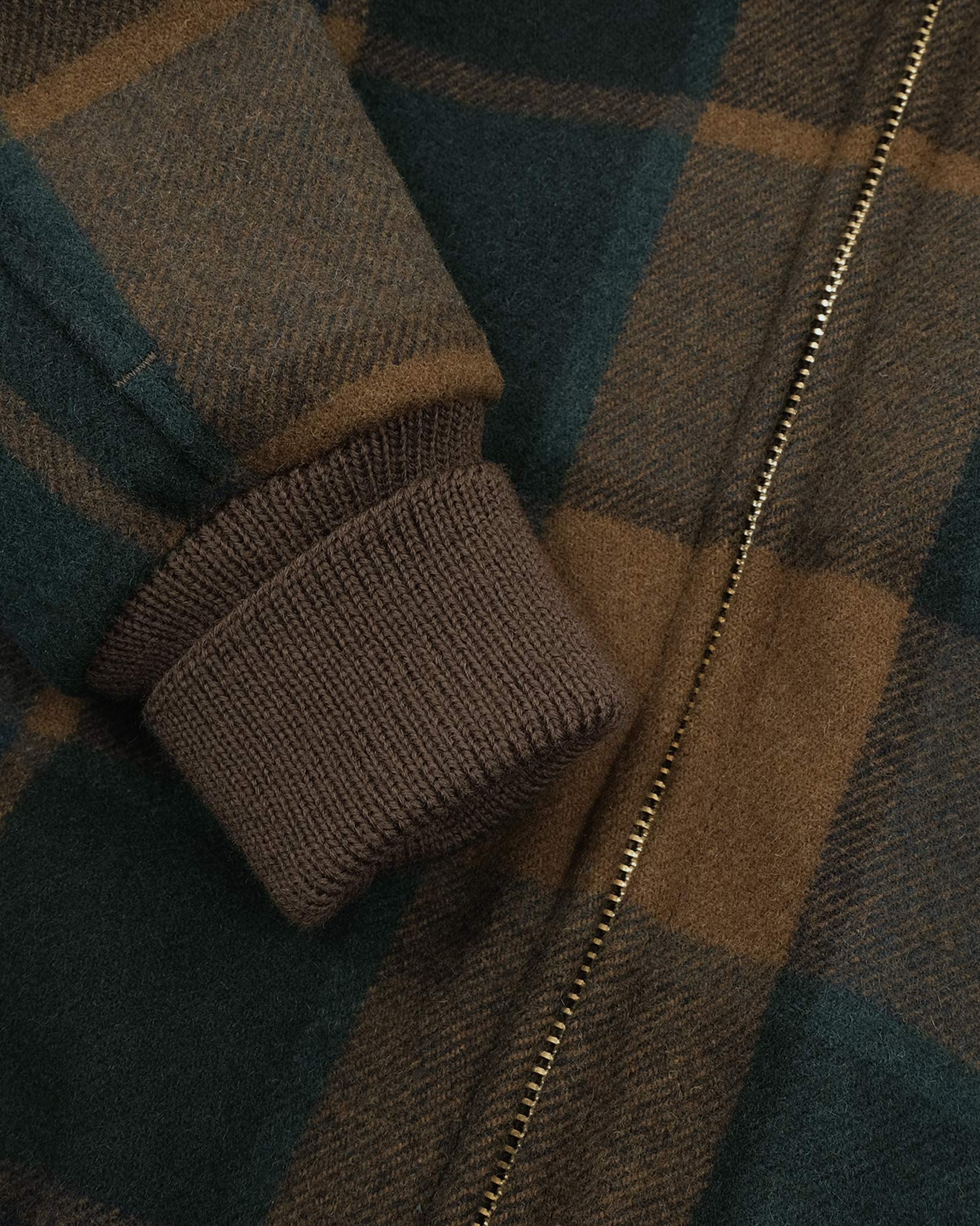 Dehen 1920 Melton Wool Weekender Jacket - Oregon Plaid