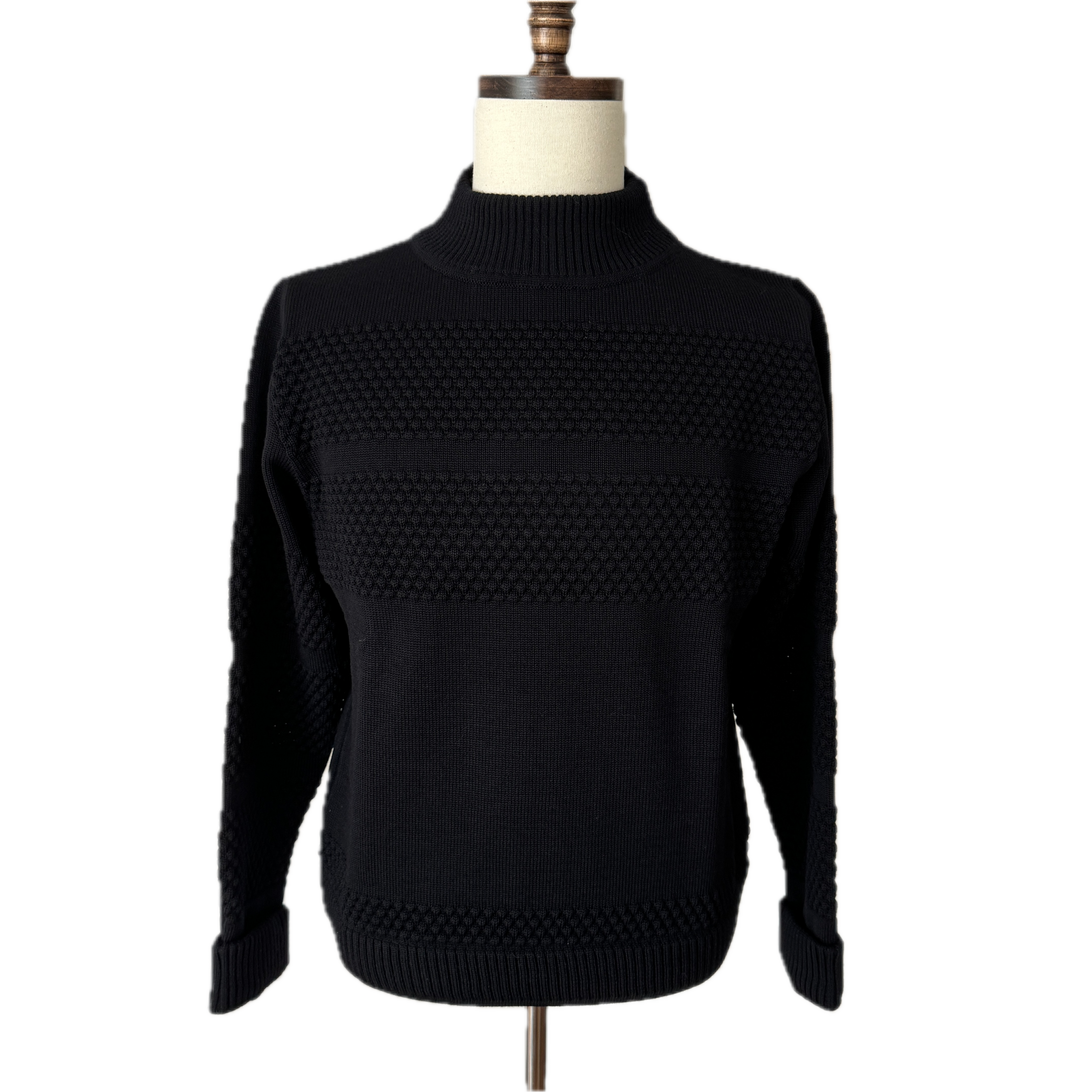 Fisherman Sweater - Navy