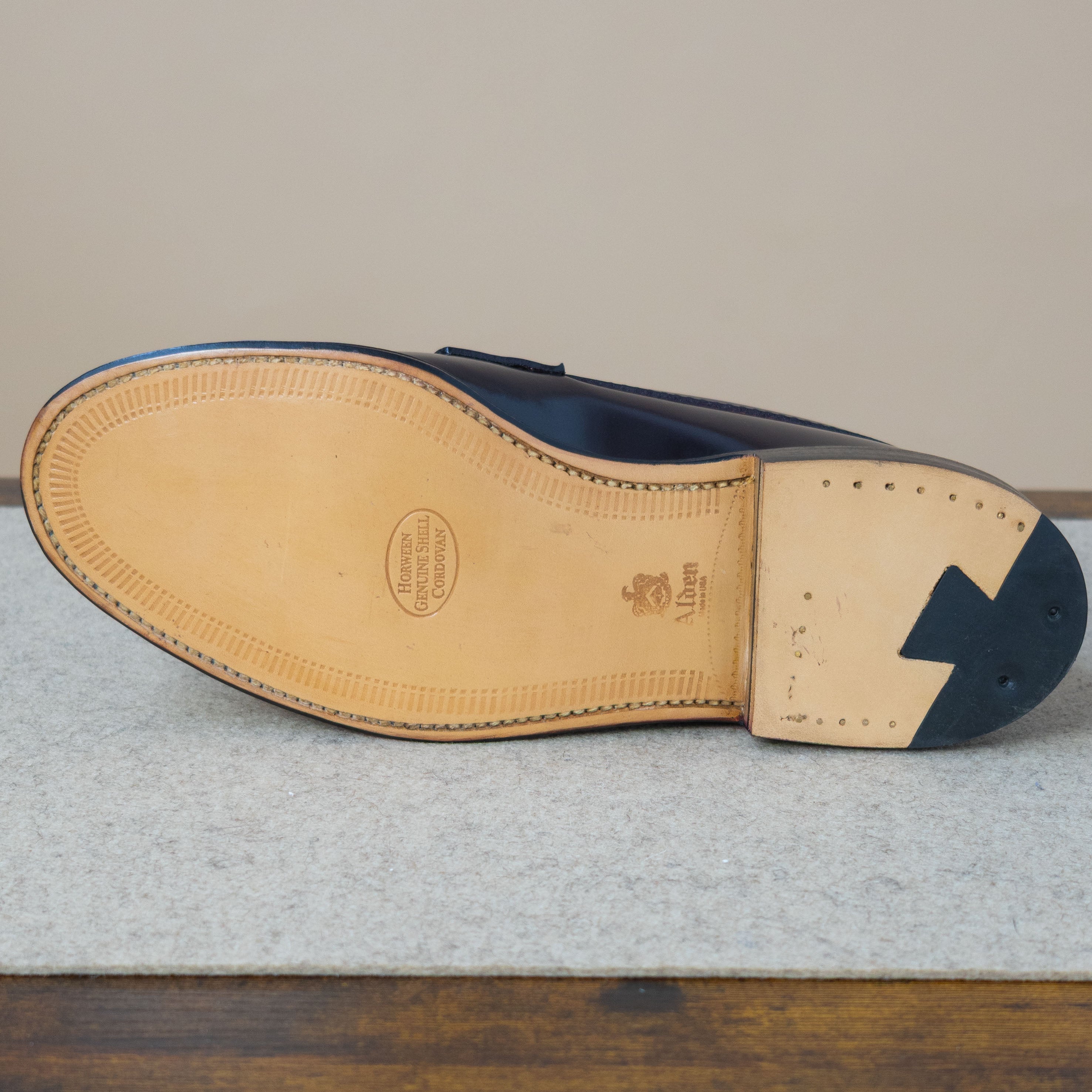 Leisure Handsewn Penny Loafer 986 - Color 8 Shell Cordovan