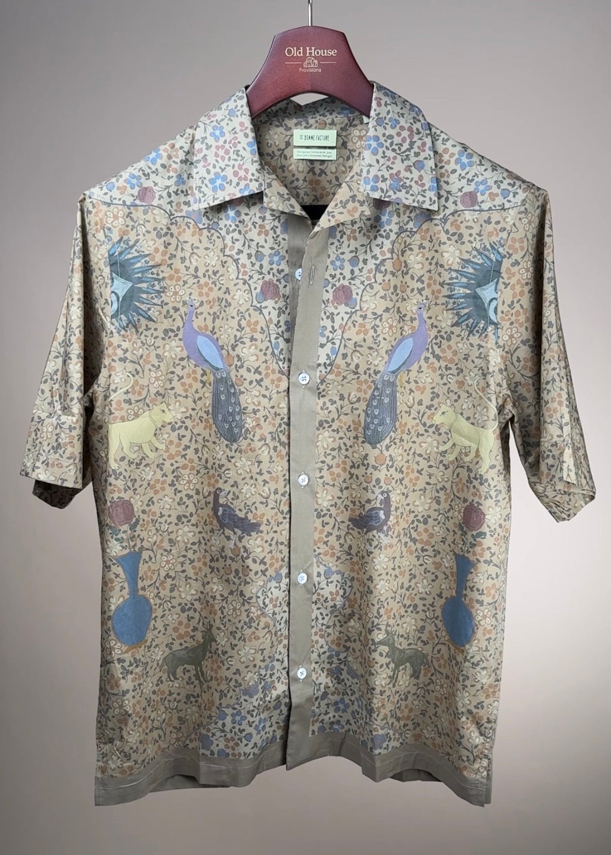 De Bonne Facture Cotton Printed Summer Shirt – Old House Provisions