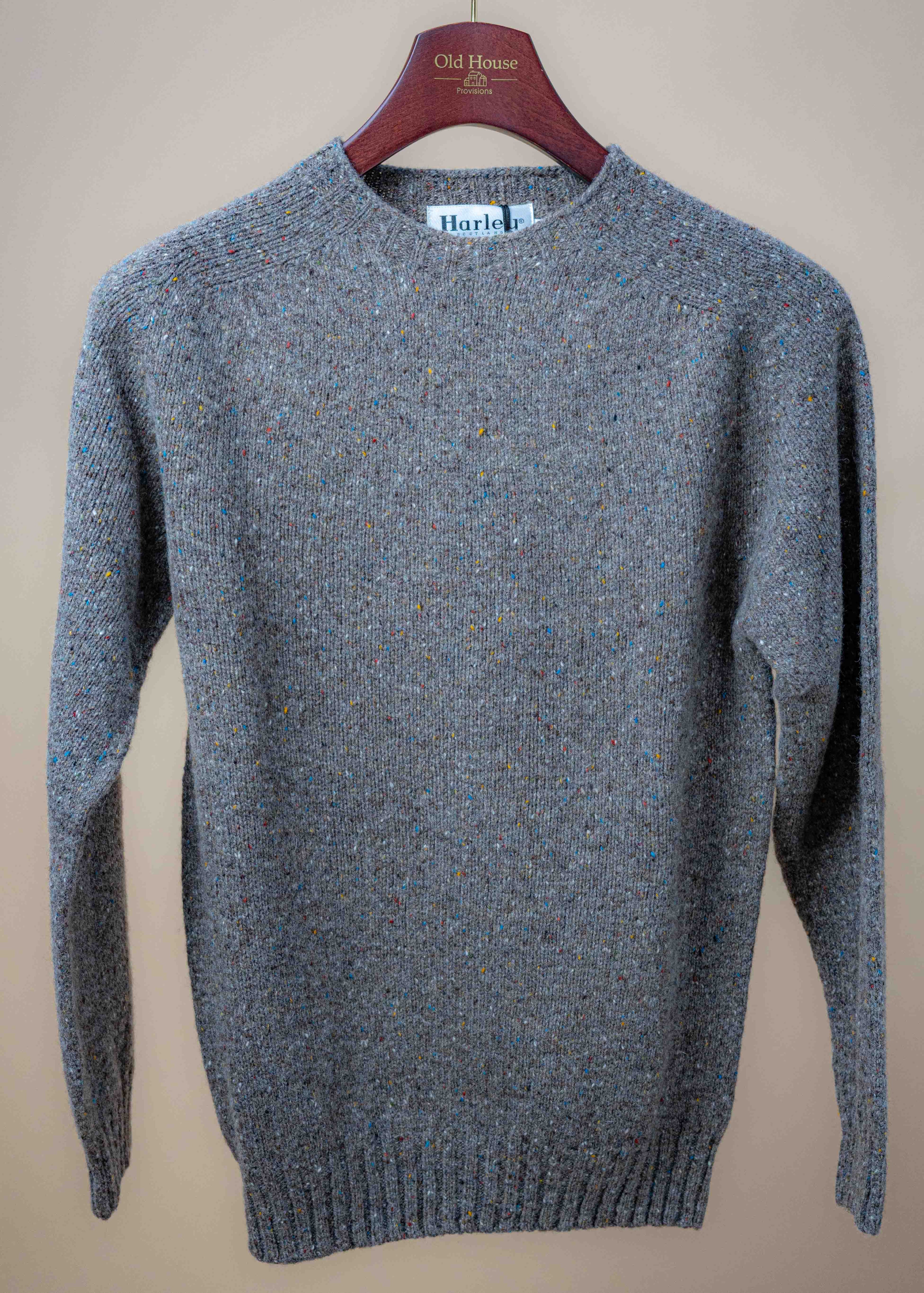 Shetland Crewneck Sweater - Tooridon Donegal