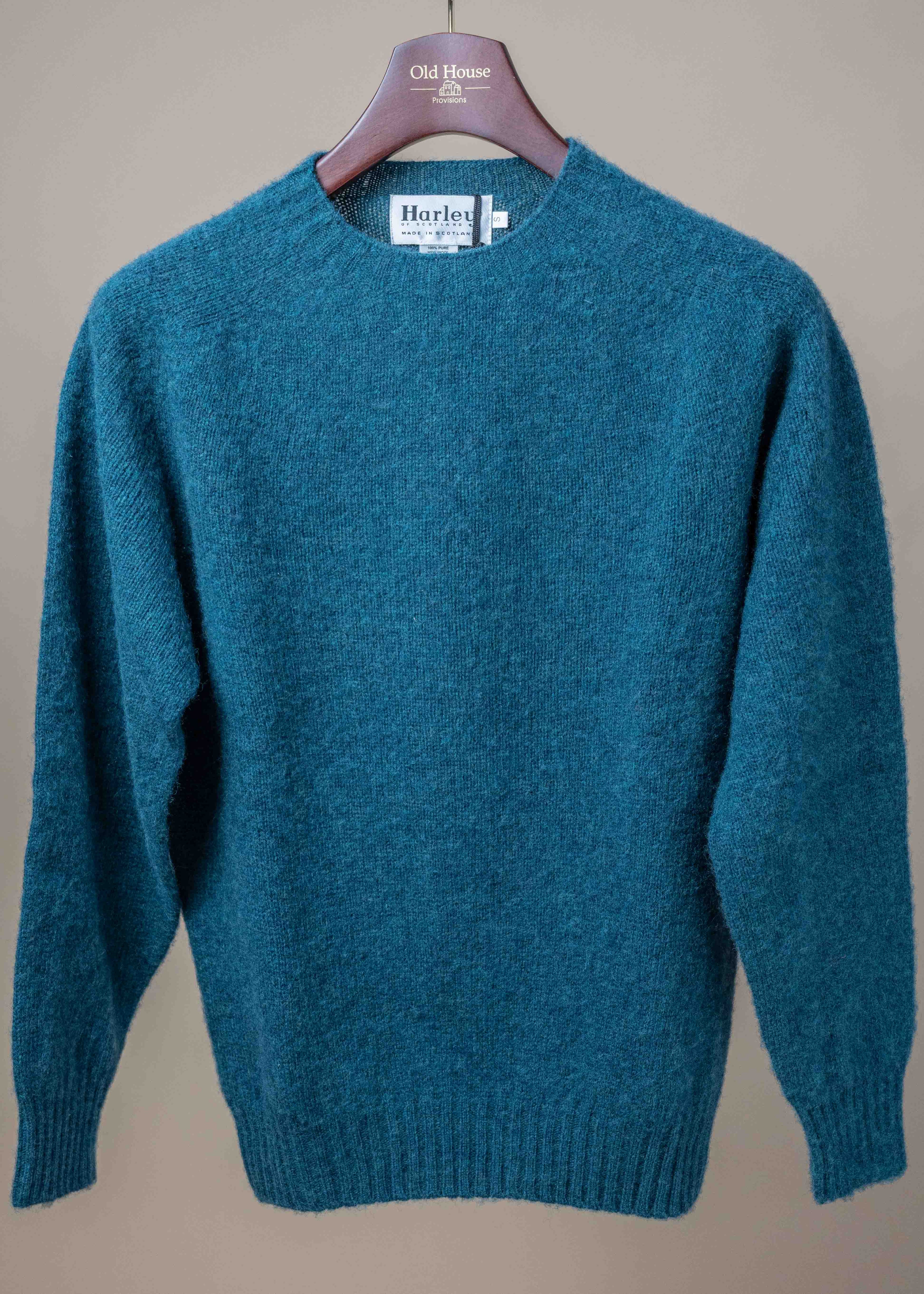 Shaggy Shetland Crewneck Sweater - Tempest