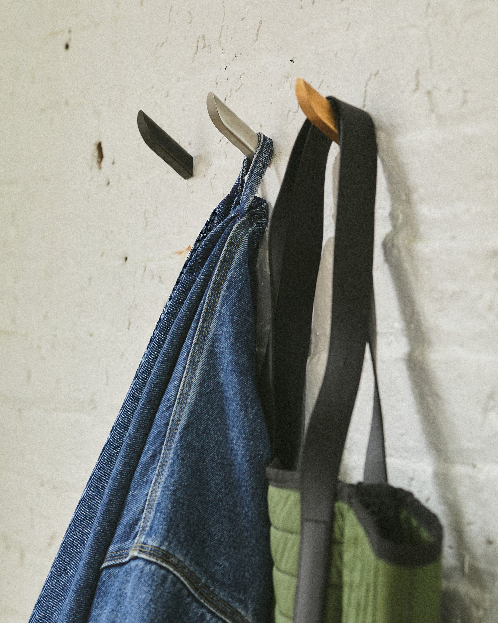 Hitch Single Wall Hook - Brass