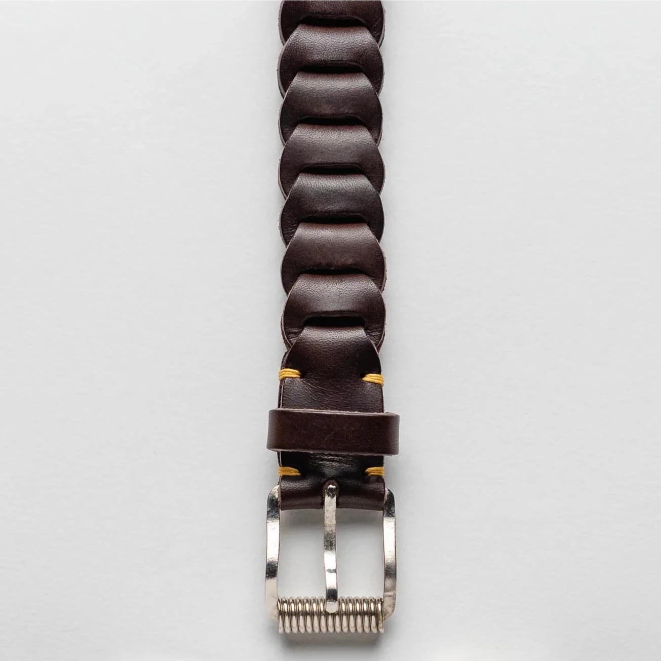 il micio Boho Belt - Dark Brown Vachetta