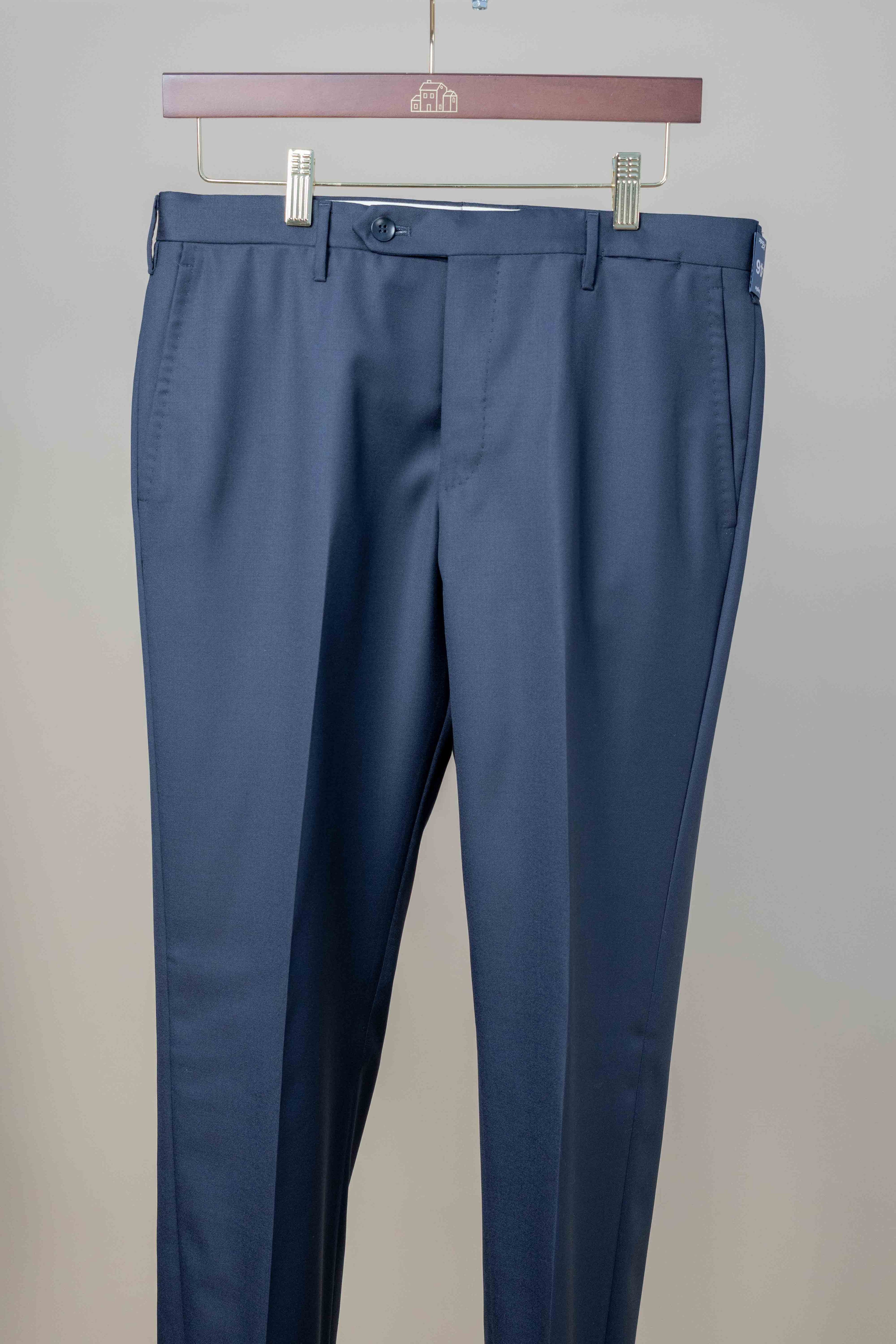 Dress Trouser - Navy Summer Worsted Wool