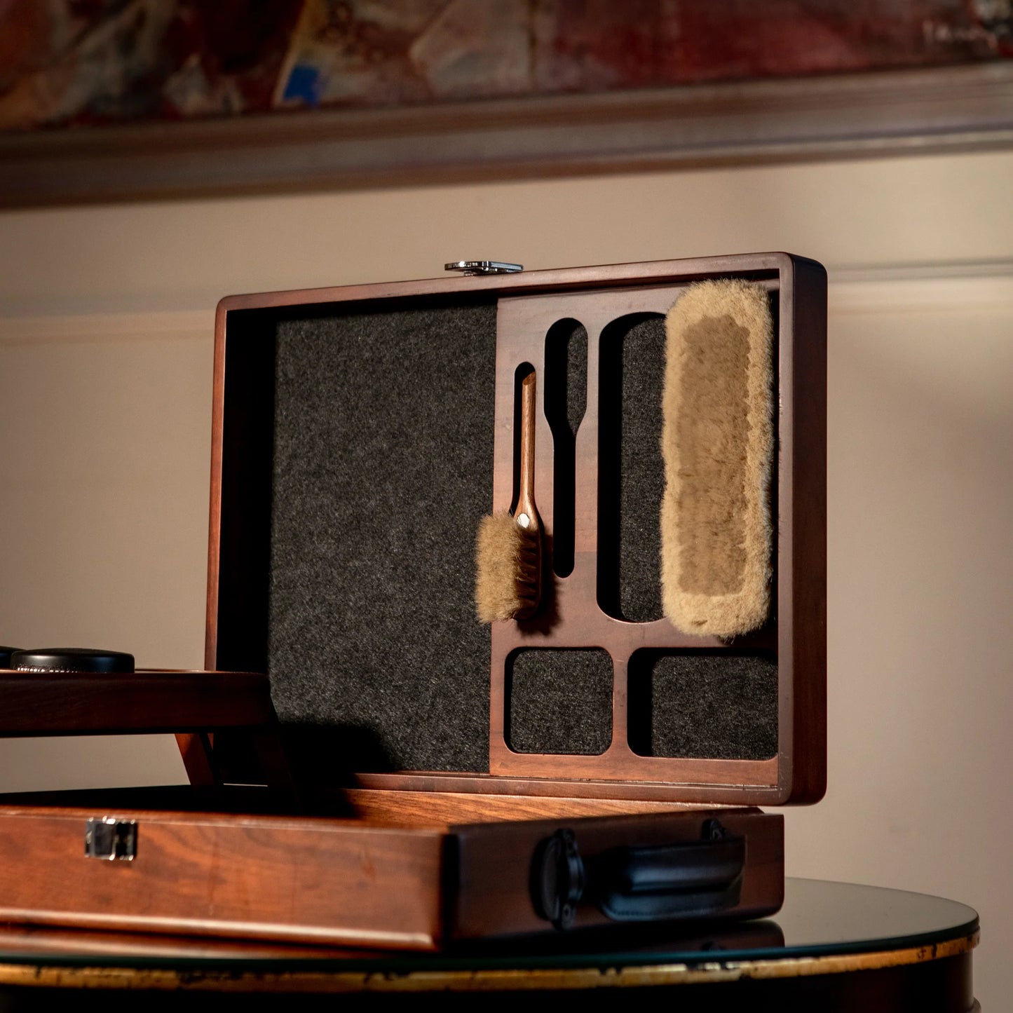 Social Valet Shoe Care Briefcase