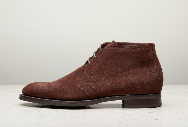 Shanklin Chukka Boot 202 Unlined - Mink Suede