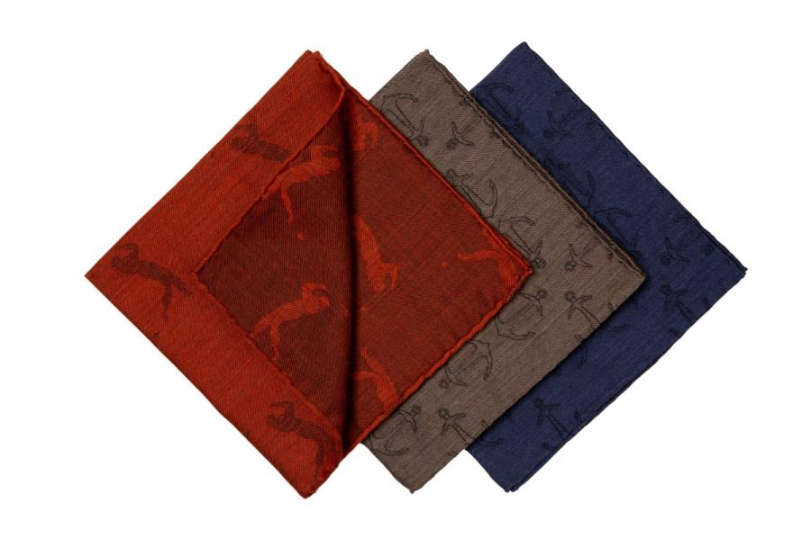 Golfeur Pocket Square - Red