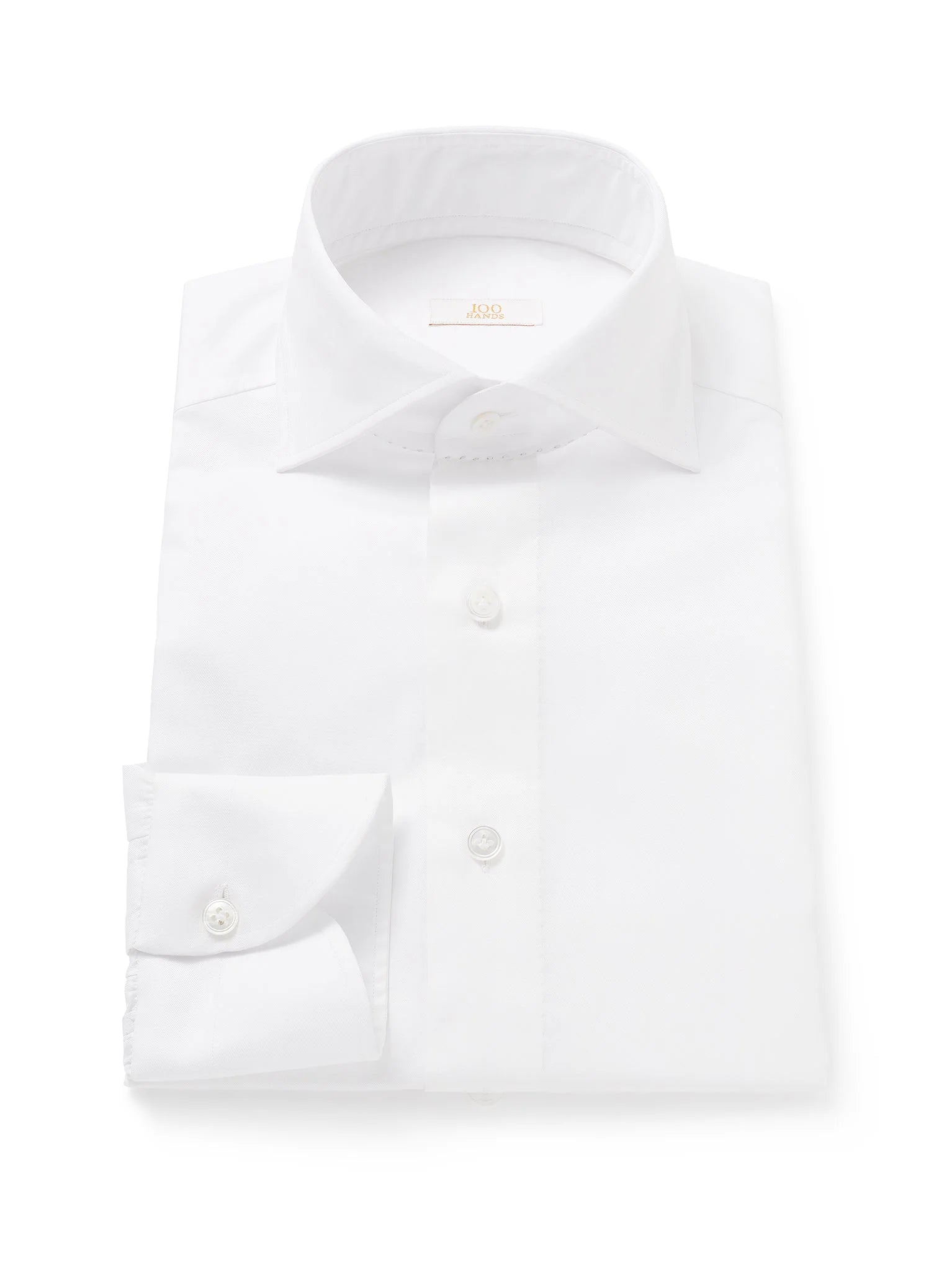 100Hands Gold Line White Twill Dress Shirt Old House Provisions 100Hands Gold Line White Twill Dress Shirt Old House Provisions