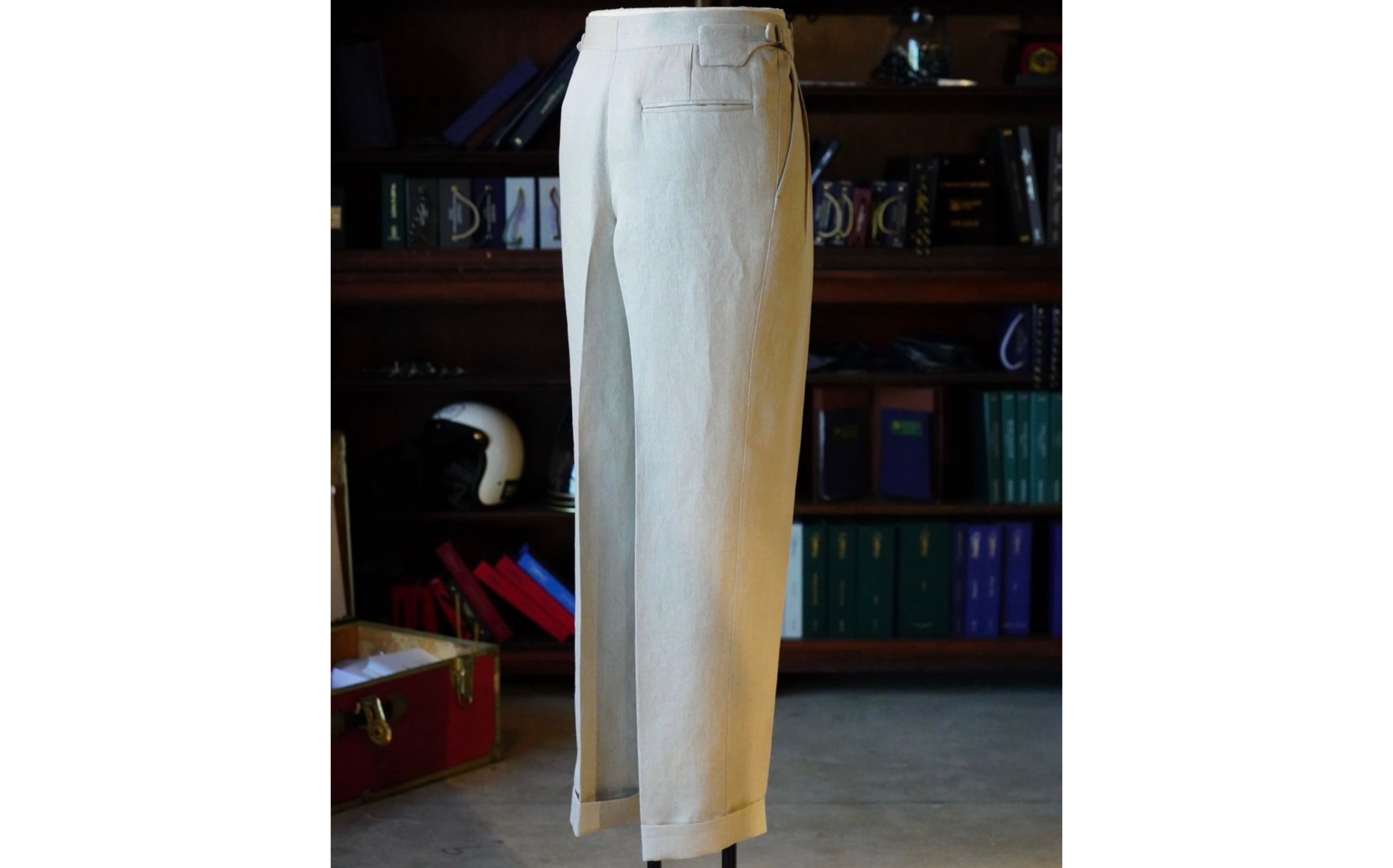 How wide should trousers be?