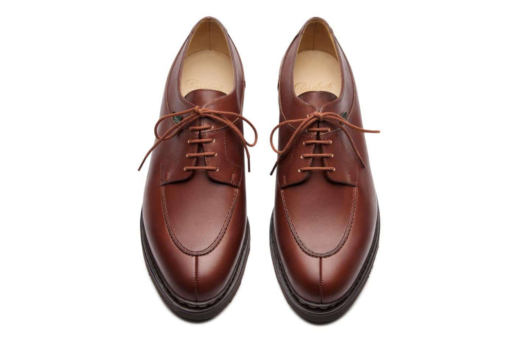 Avignon Split Toe Derby - Maroon