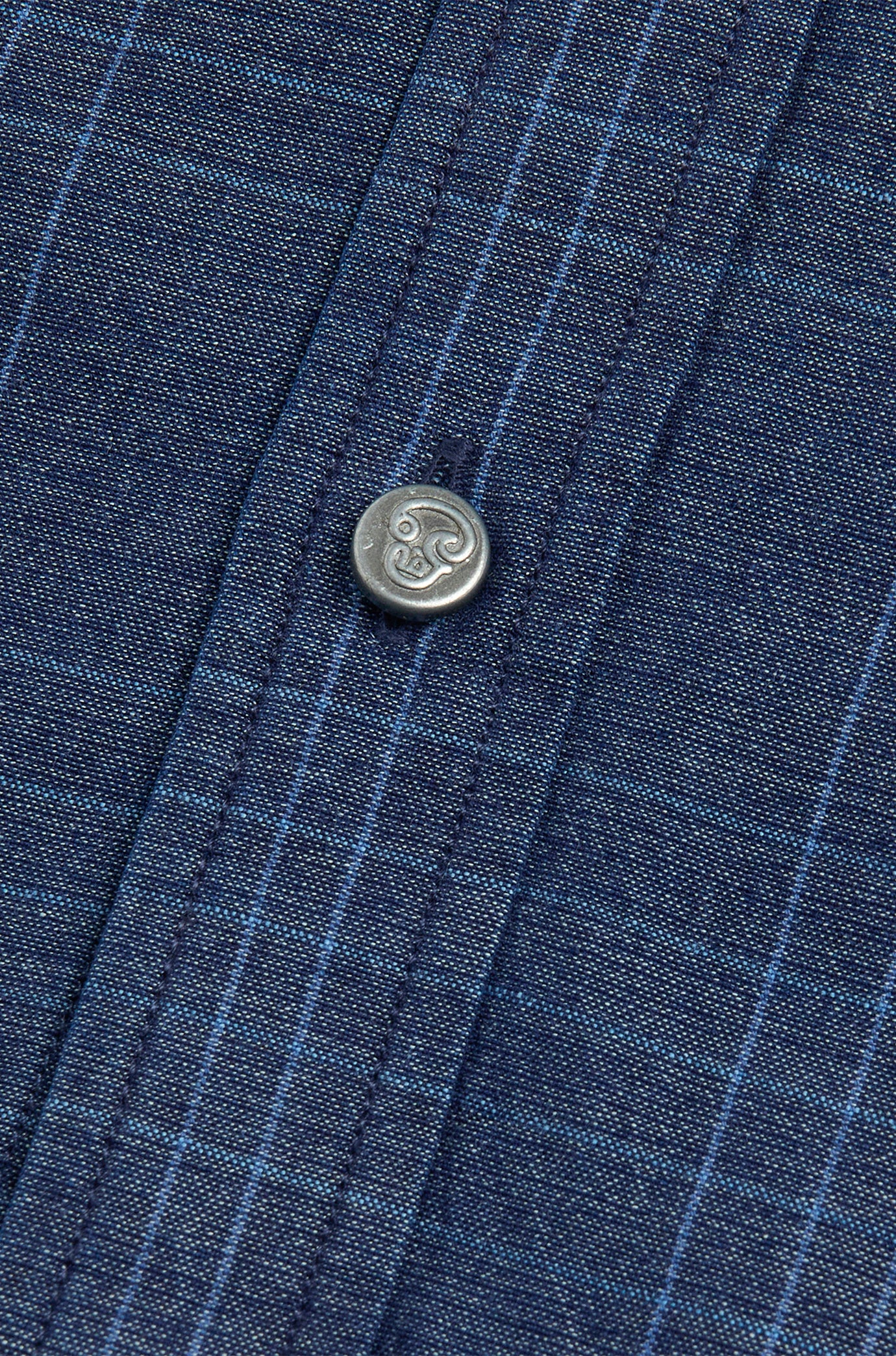Utility Shirt - Indigo Chambray Check