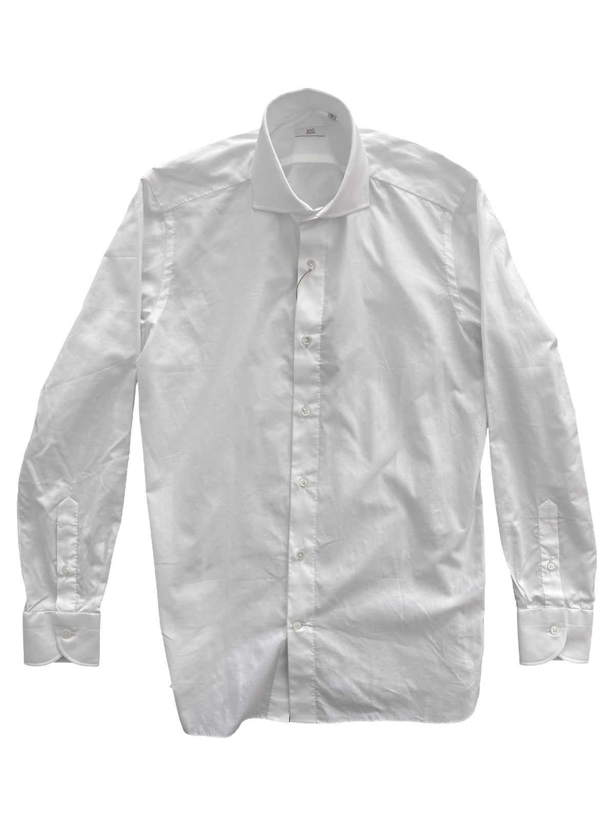 Gold Line White Twill Dress Shirt