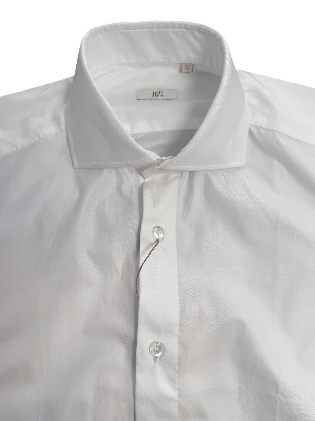 Gold Line White Twill Dress Shirt