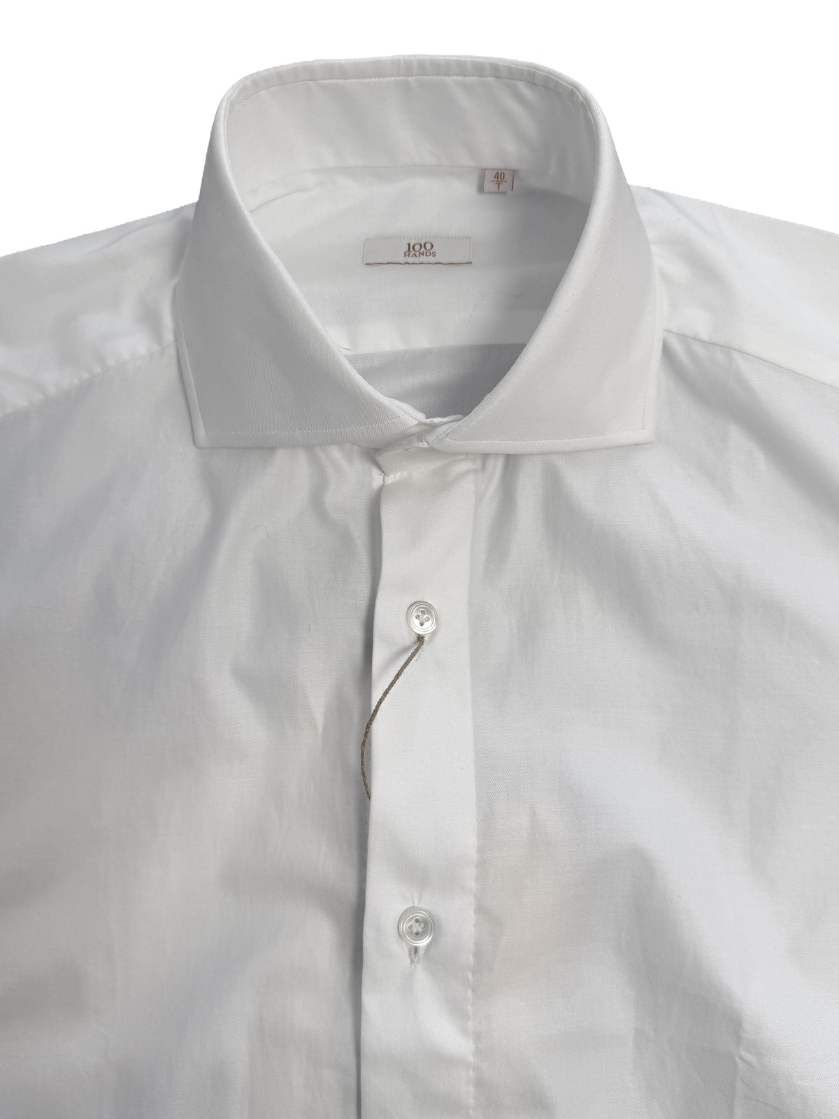 Gold Line White Twill Dress Shirt