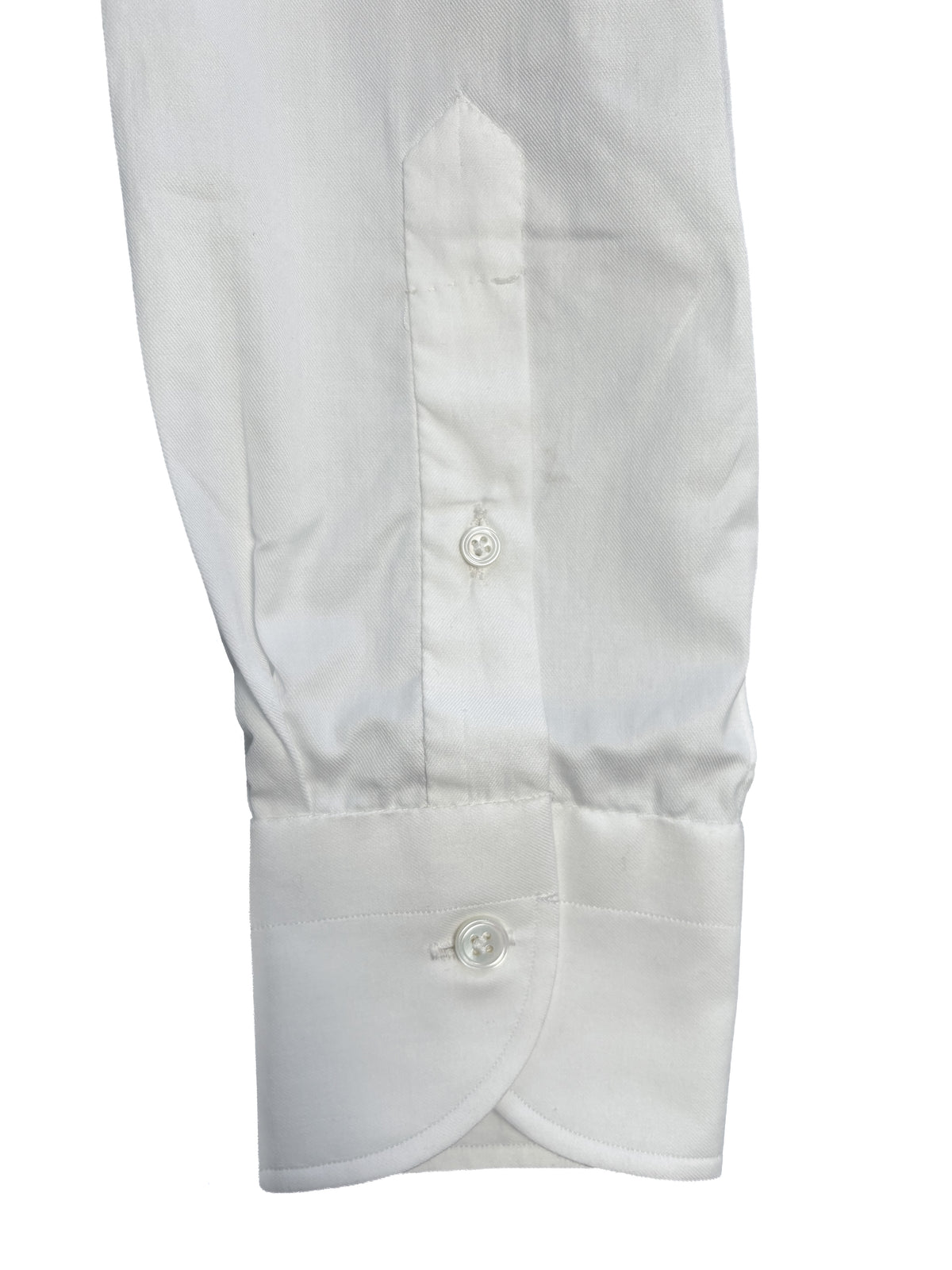 Gold Line White Twill Dress Shirt