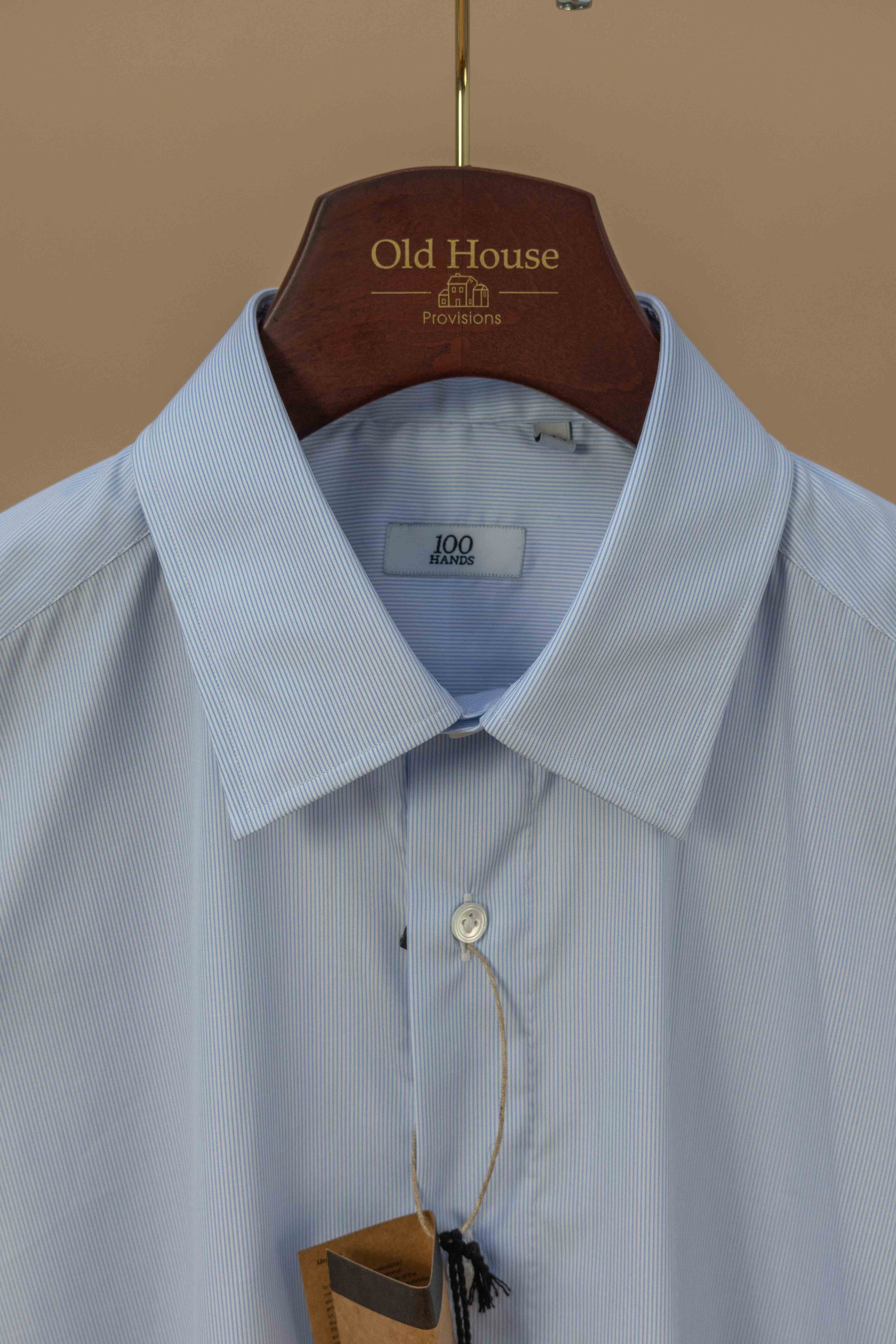 Micro Blue Stripe Shirt