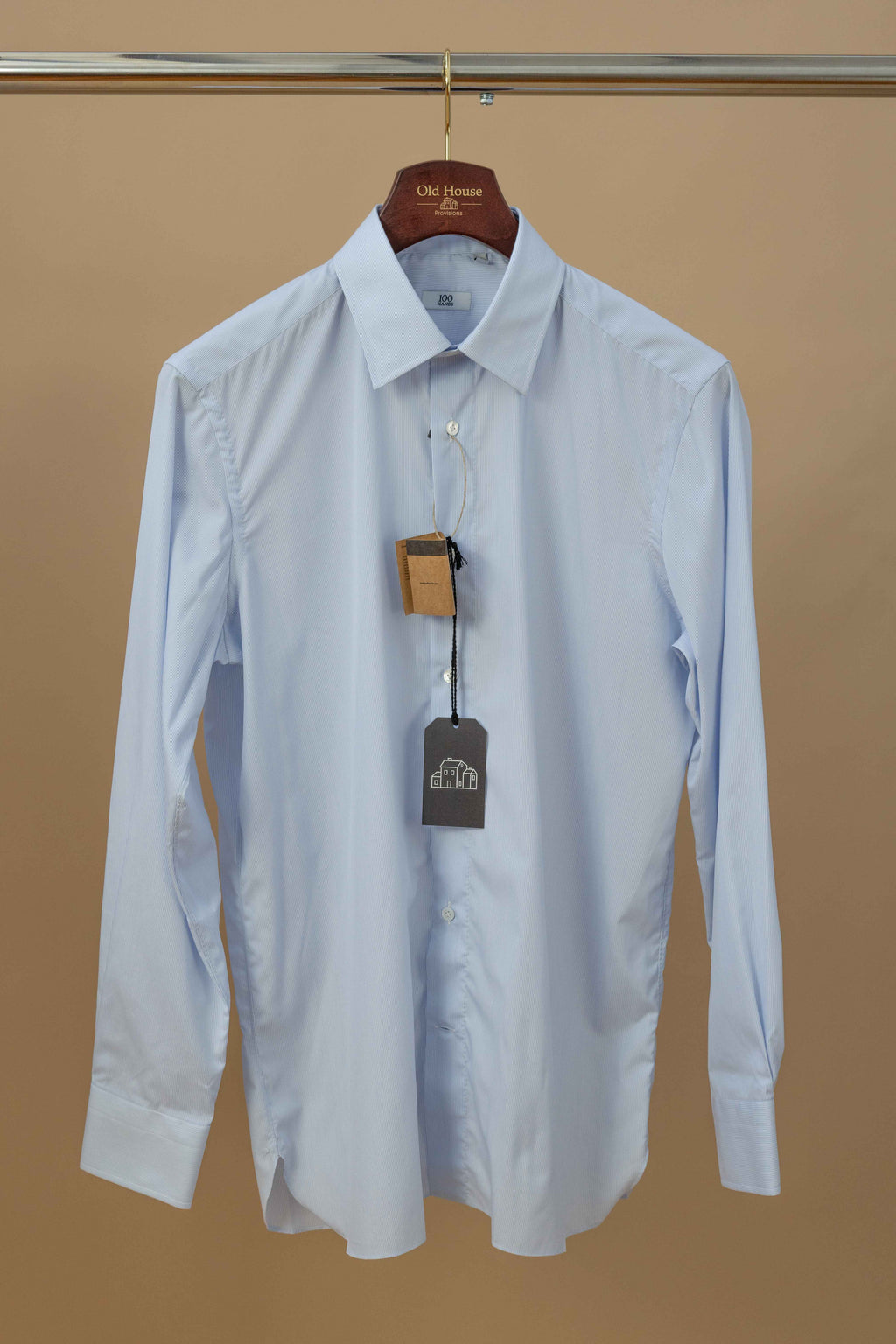 Micro Blue Stripe Shirt