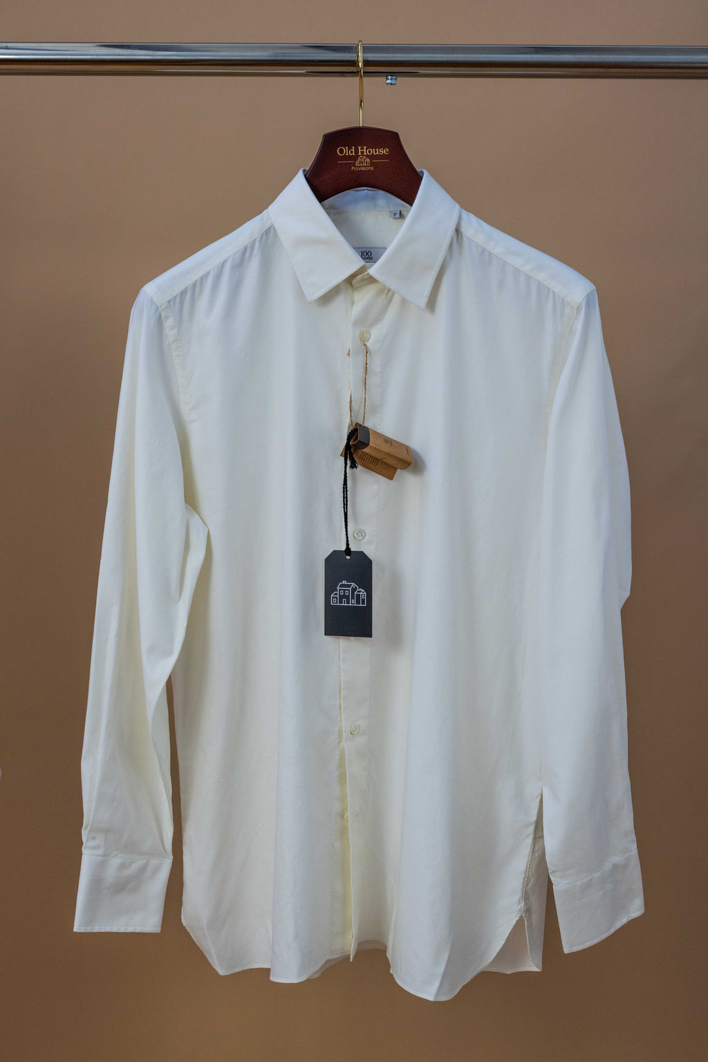 Off-White Twill Shirt