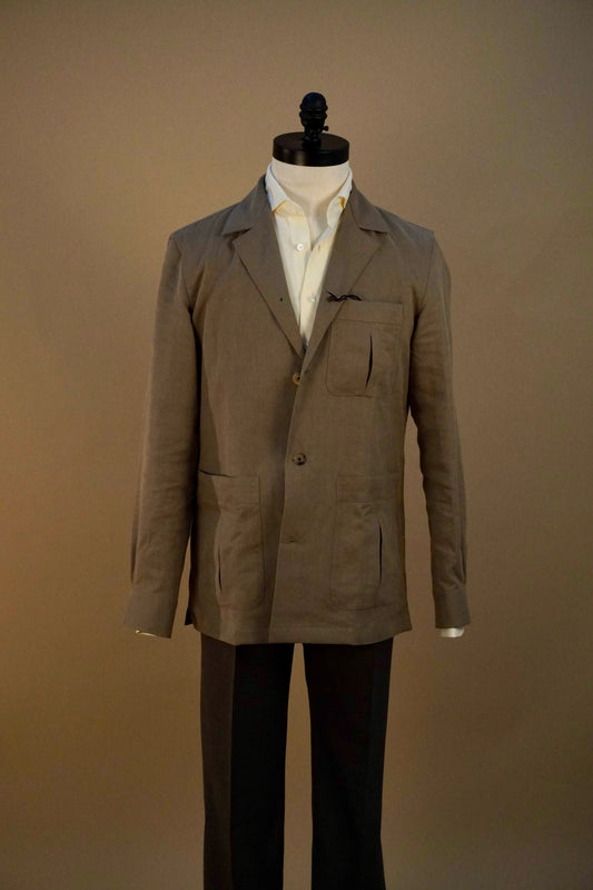 Solbiati Linen Safari Jacket