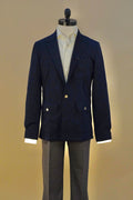 Loro Piana Wool Jersey Safari Jacket - Navy