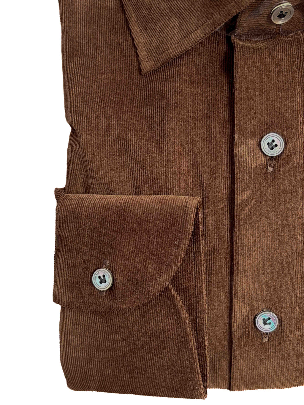 Japanese Corduroy Shirt - Dark Brown