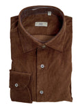 Japanese Corduroy Shirt - Dark Brown