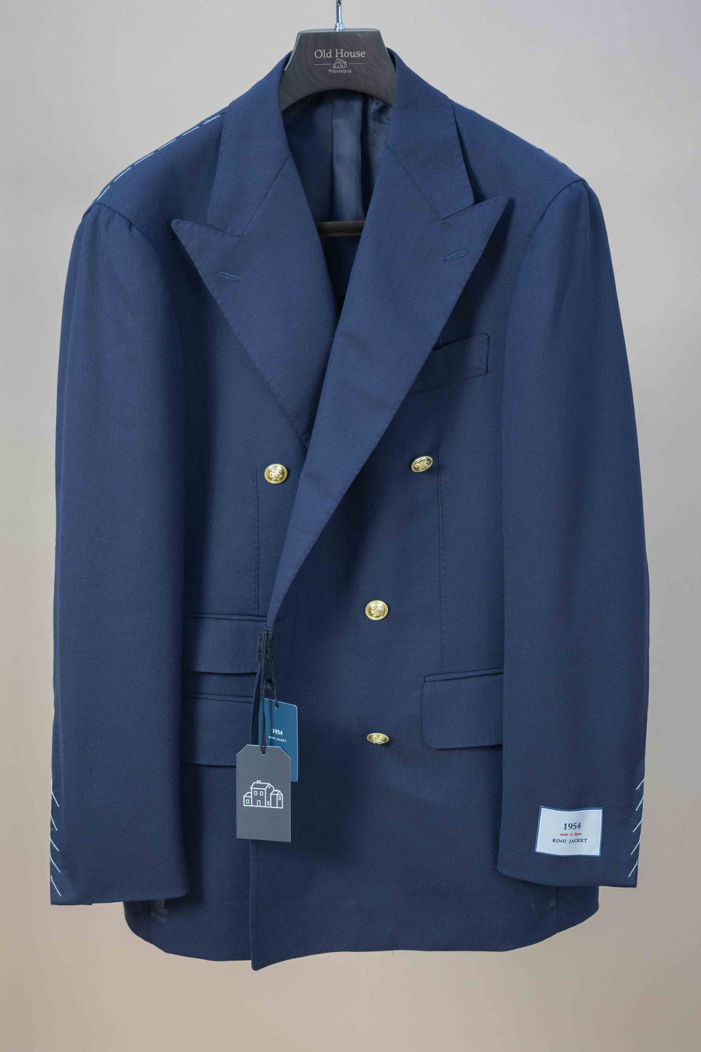 1954 Collection Double Breasted Navy Blazer