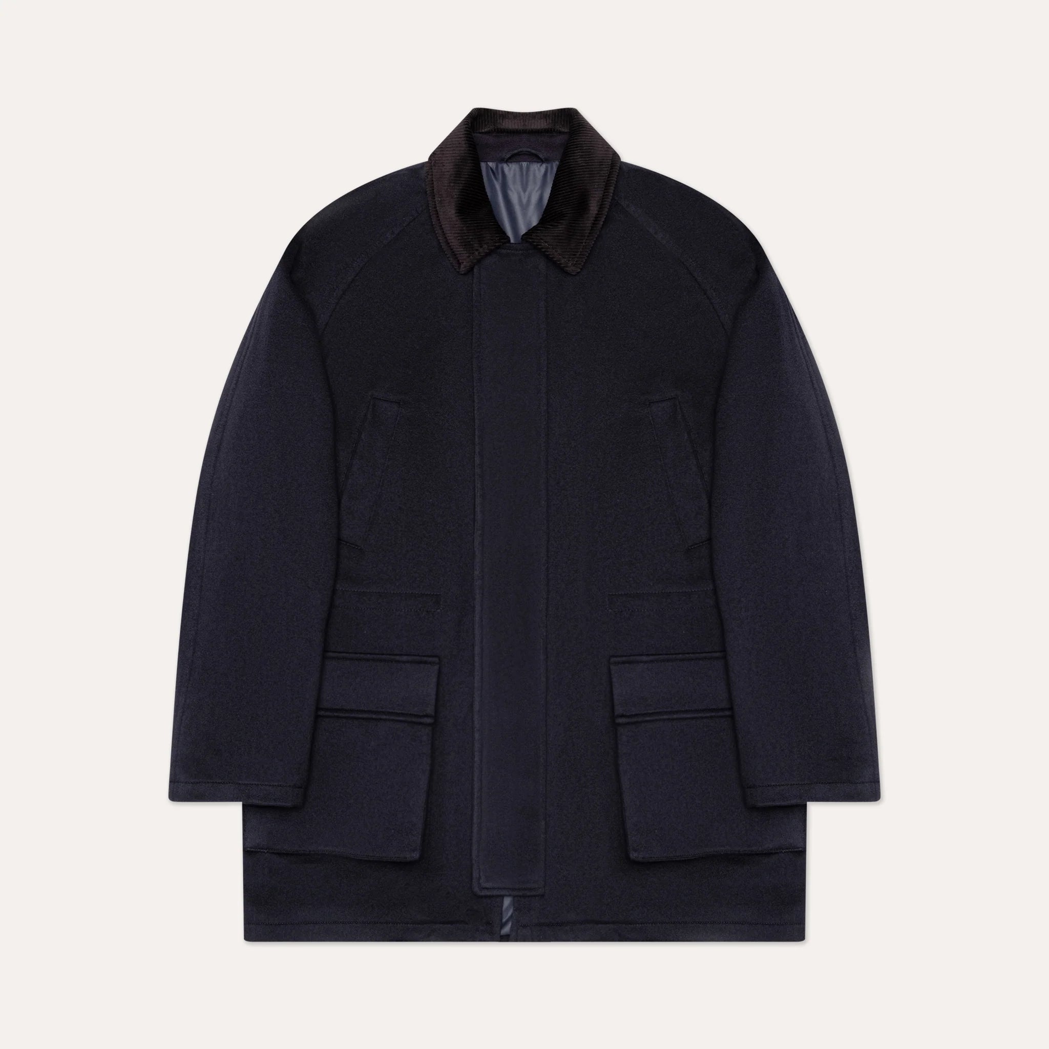 Games Coat - Navy Cashmere