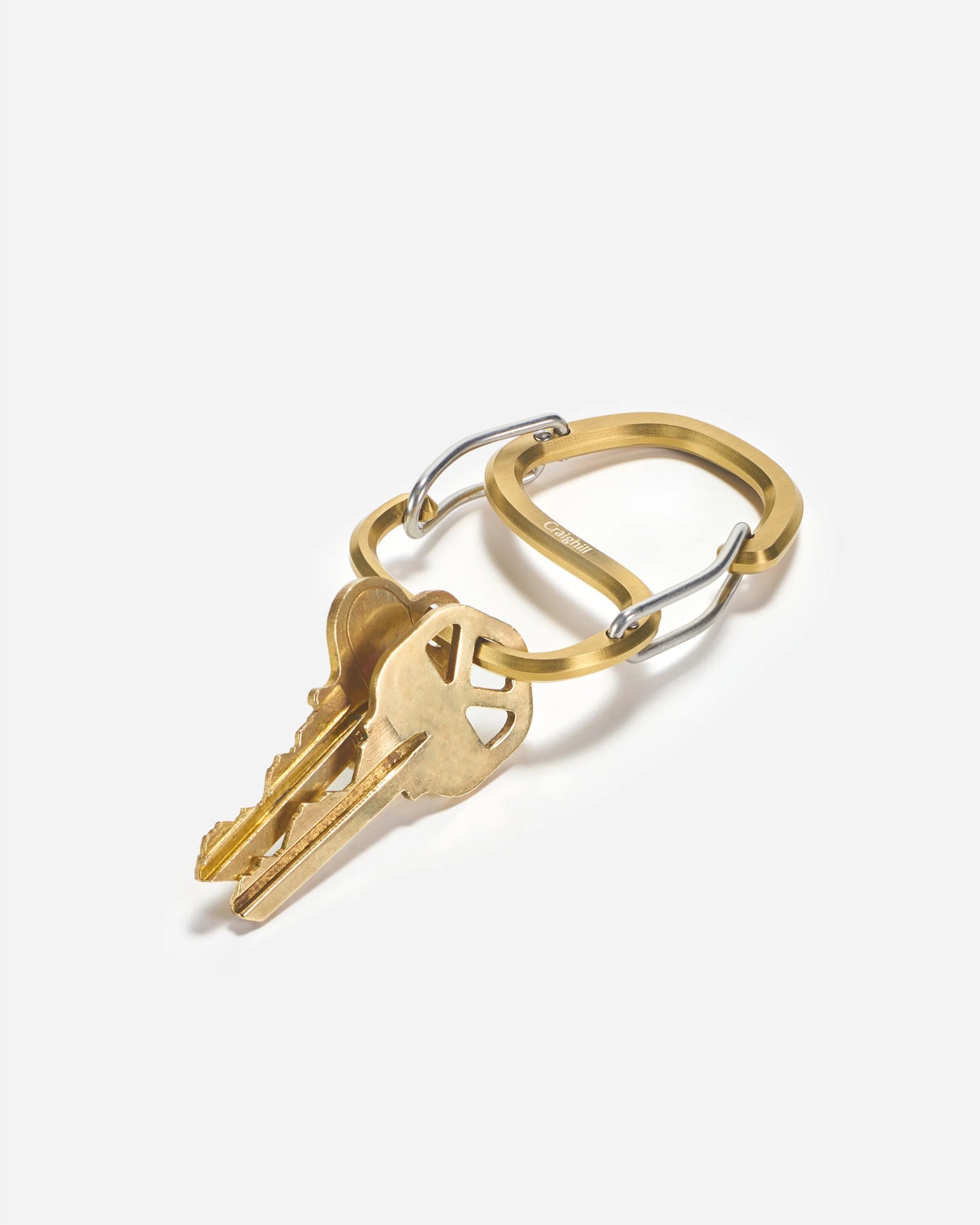 Coachwhip Carabiner - Brass