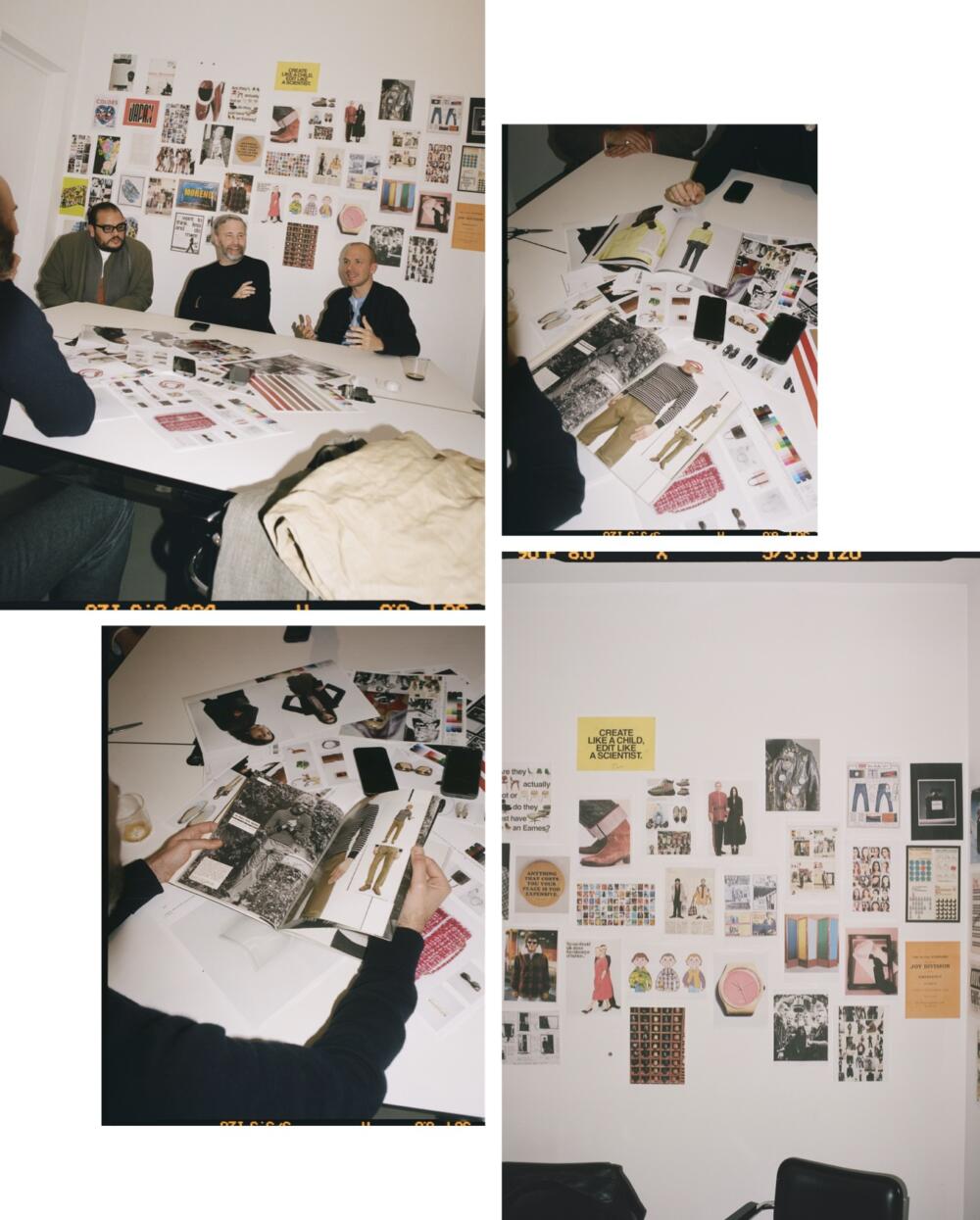 Interior view of the Permanent Style Magazine Vol. 3, a fashion and style book featuring high-quality images and articles.