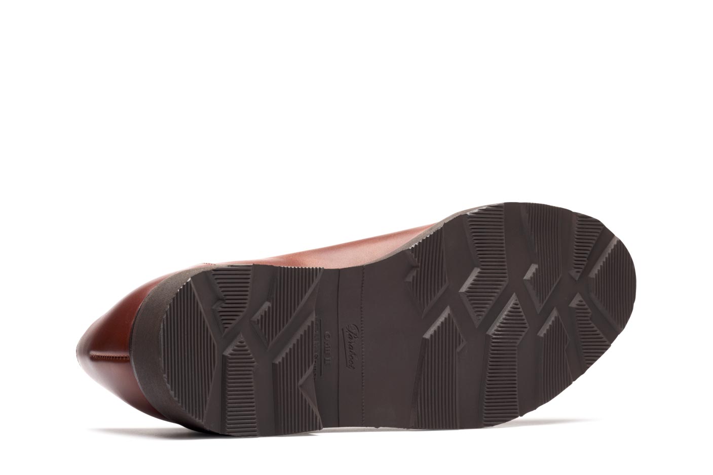 Avignon Split Toe Derby - Maroon