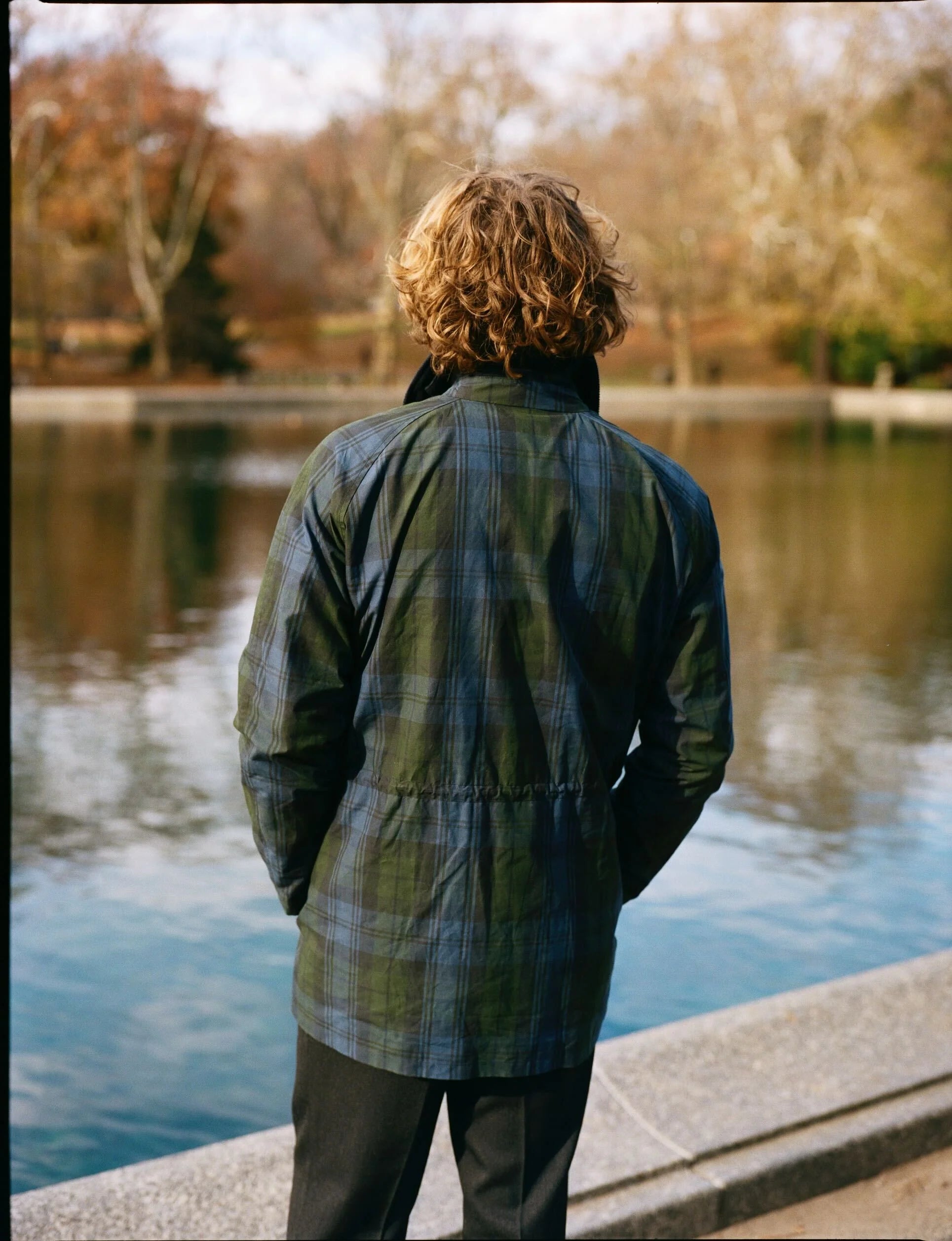 Games Coat - Blackwatch Waxed Tartan