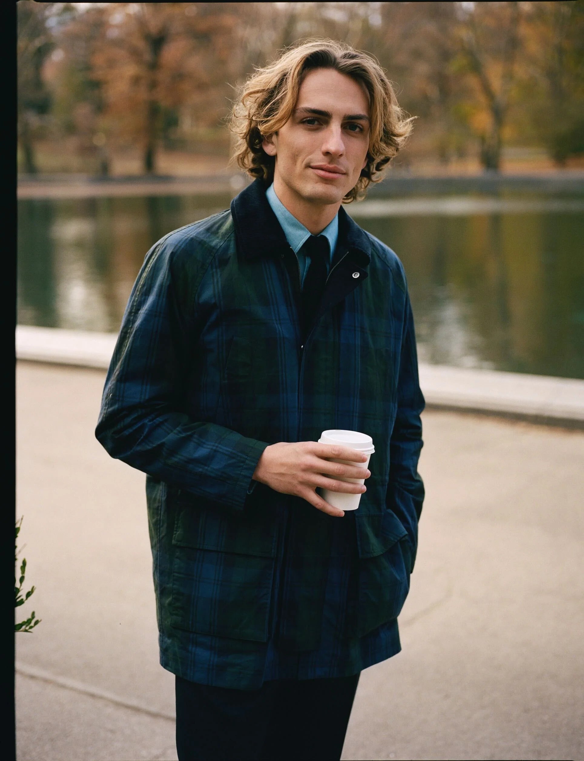 Games Coat - Blackwatch Waxed Tartan