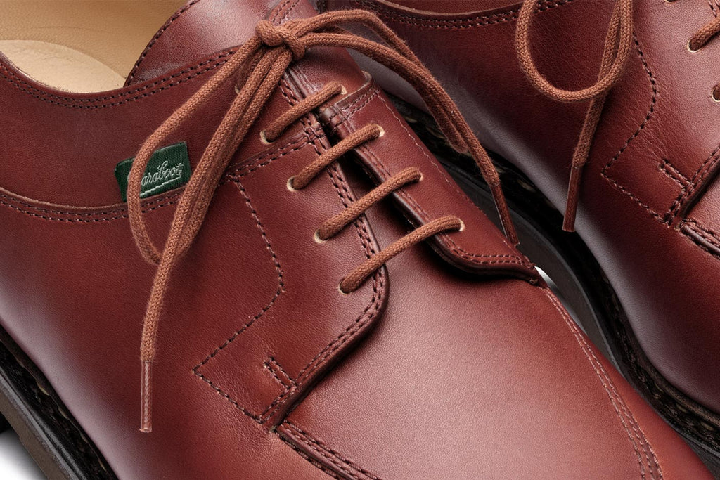 Avignon Split Toe Derby - Maroon