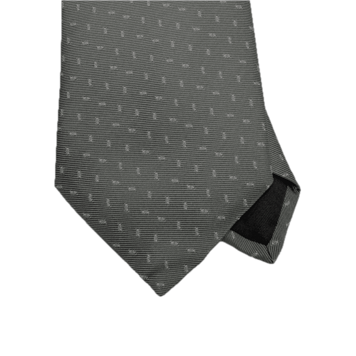 Silk Tipped Motif Tie