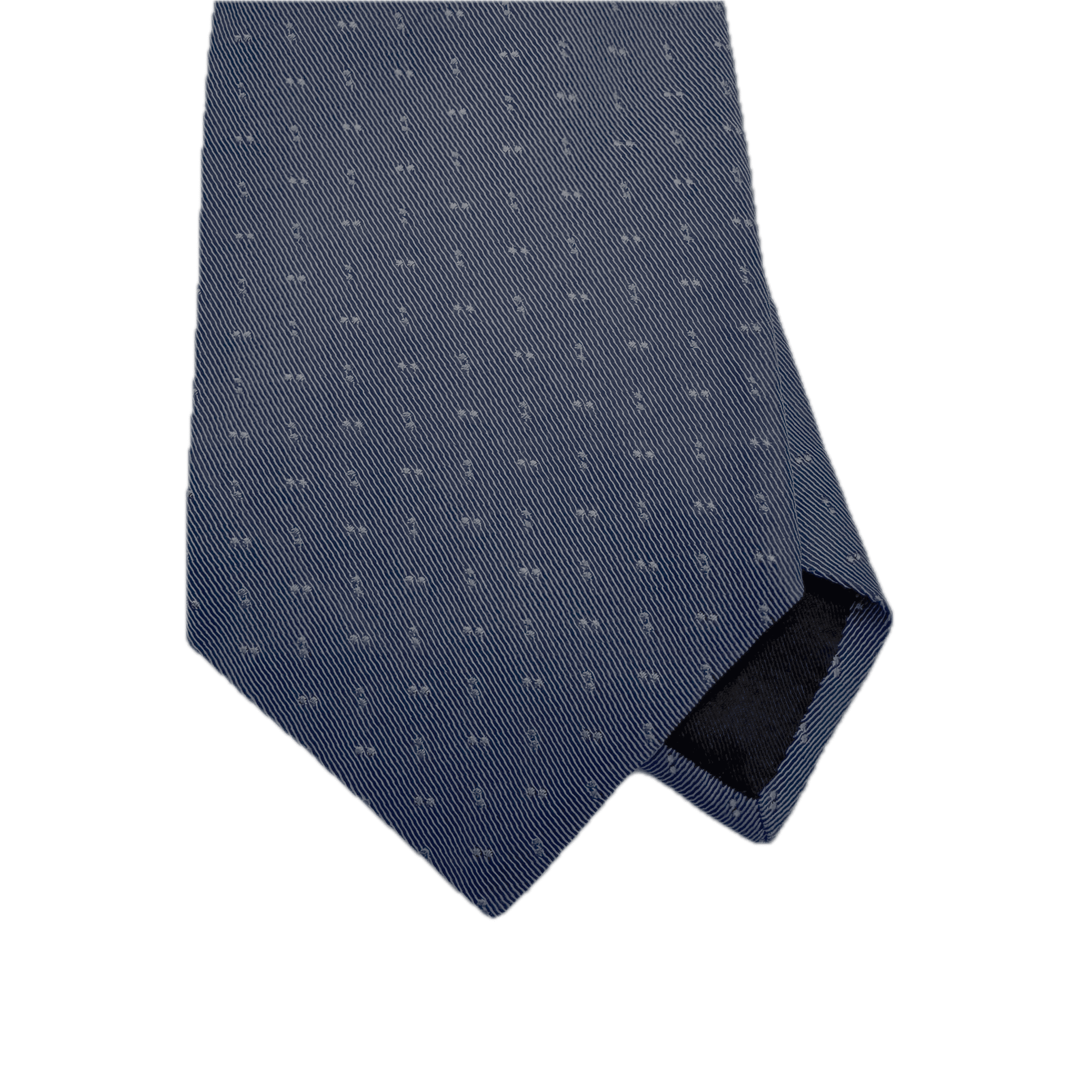 Silk Tipped Motif Tie