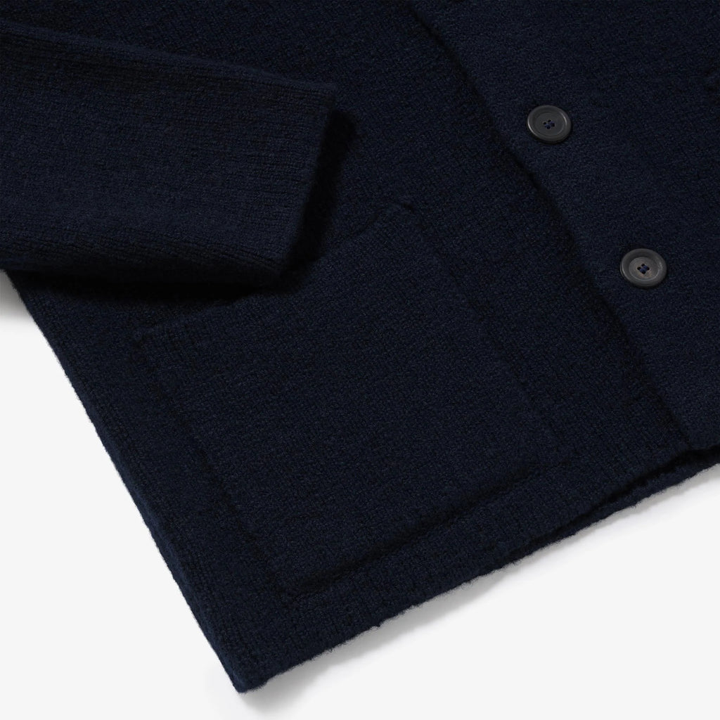Knitted Storm Jacket - Navy