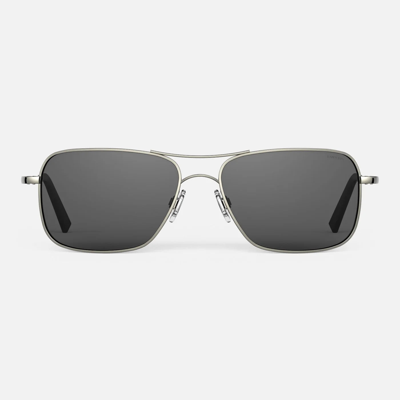Randolph USA Archer accessories in gunmetal and American gray with sleek, modern design and smooth finish.
