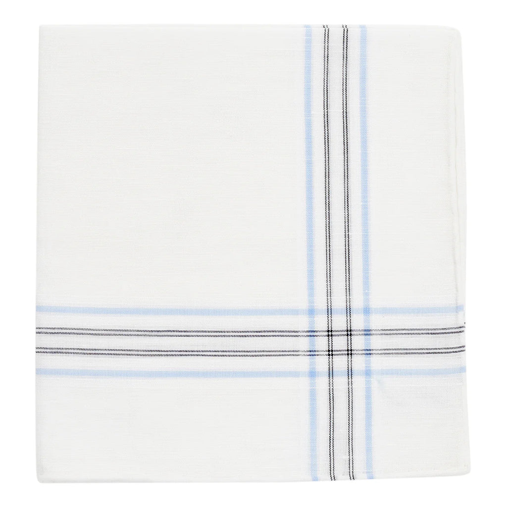 Aran Cotton Linen Pocket Square