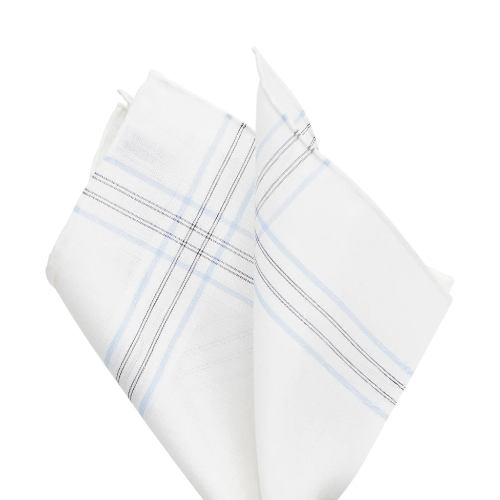 Aran Cotton Linen Pocket Square