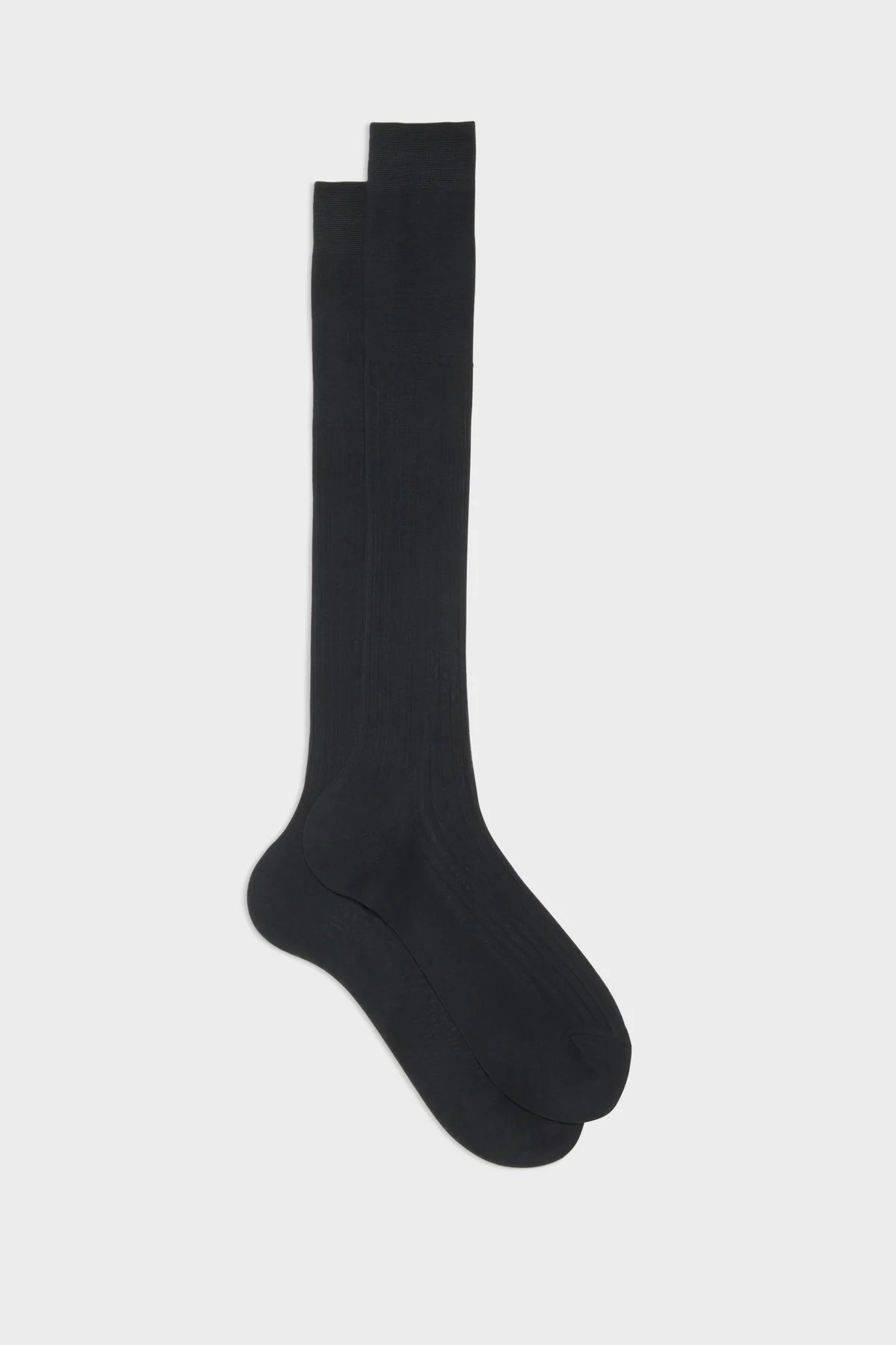 Cesare 100% Cotton Ribbed Knit Socks