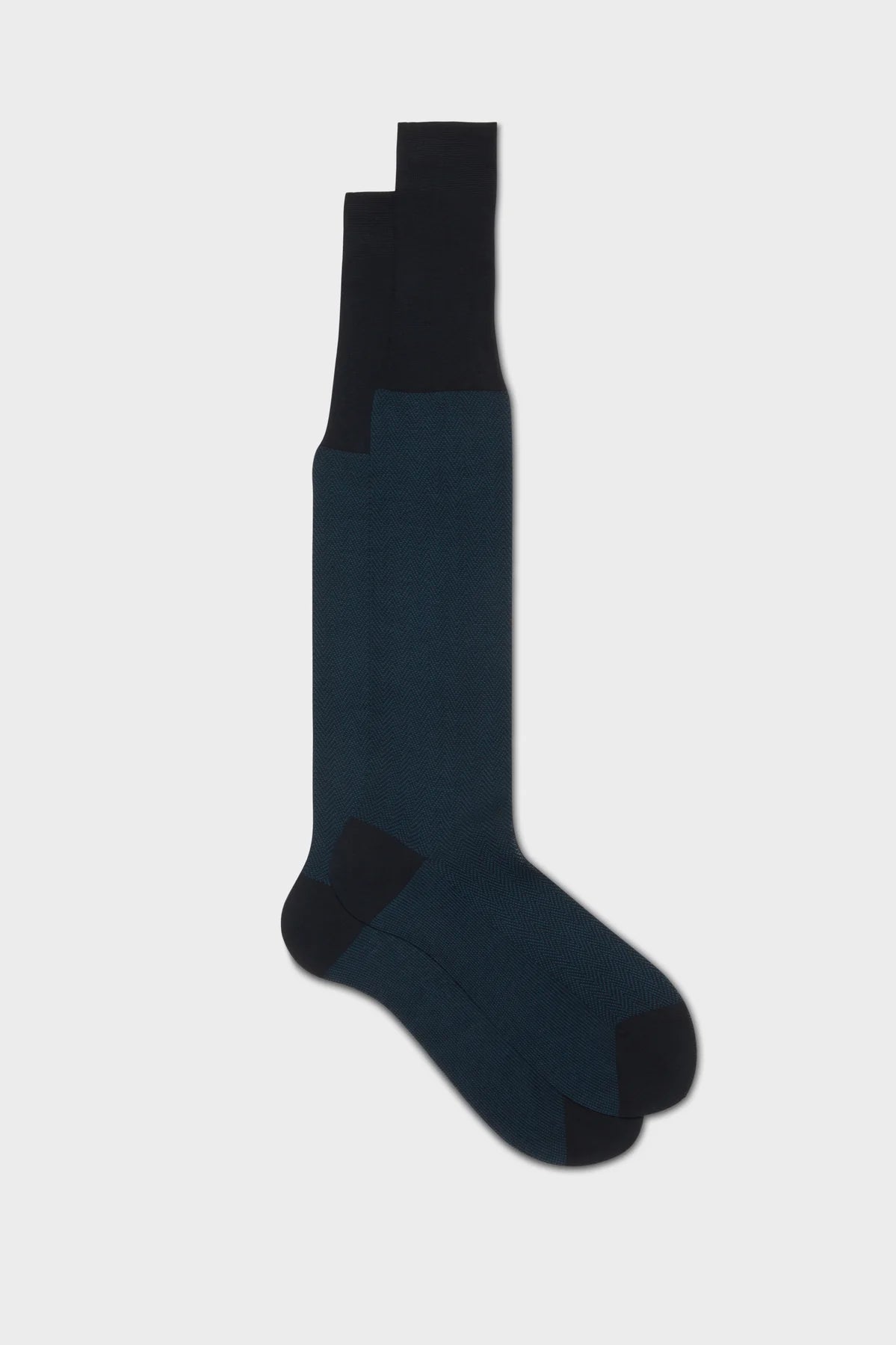 Giulio 100% Cotton Herringbone Pattern Socks